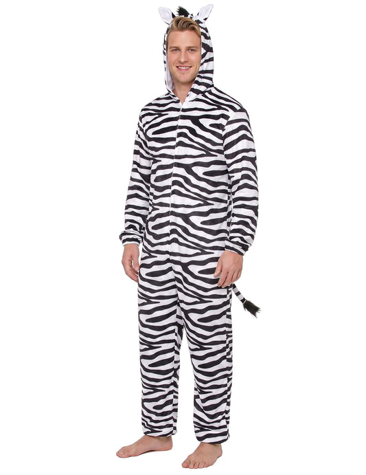 Moški kostum zebra