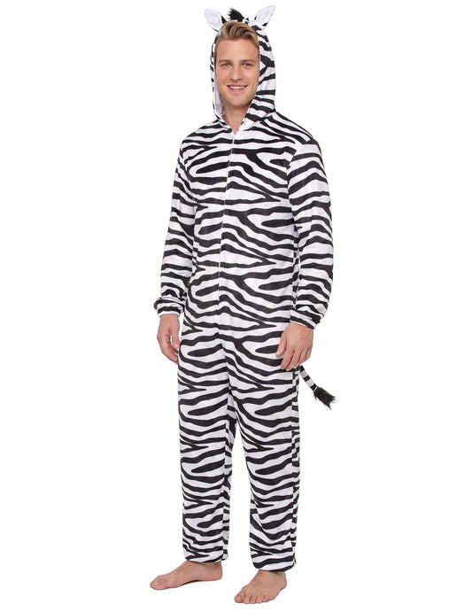 Moški kostum zebra