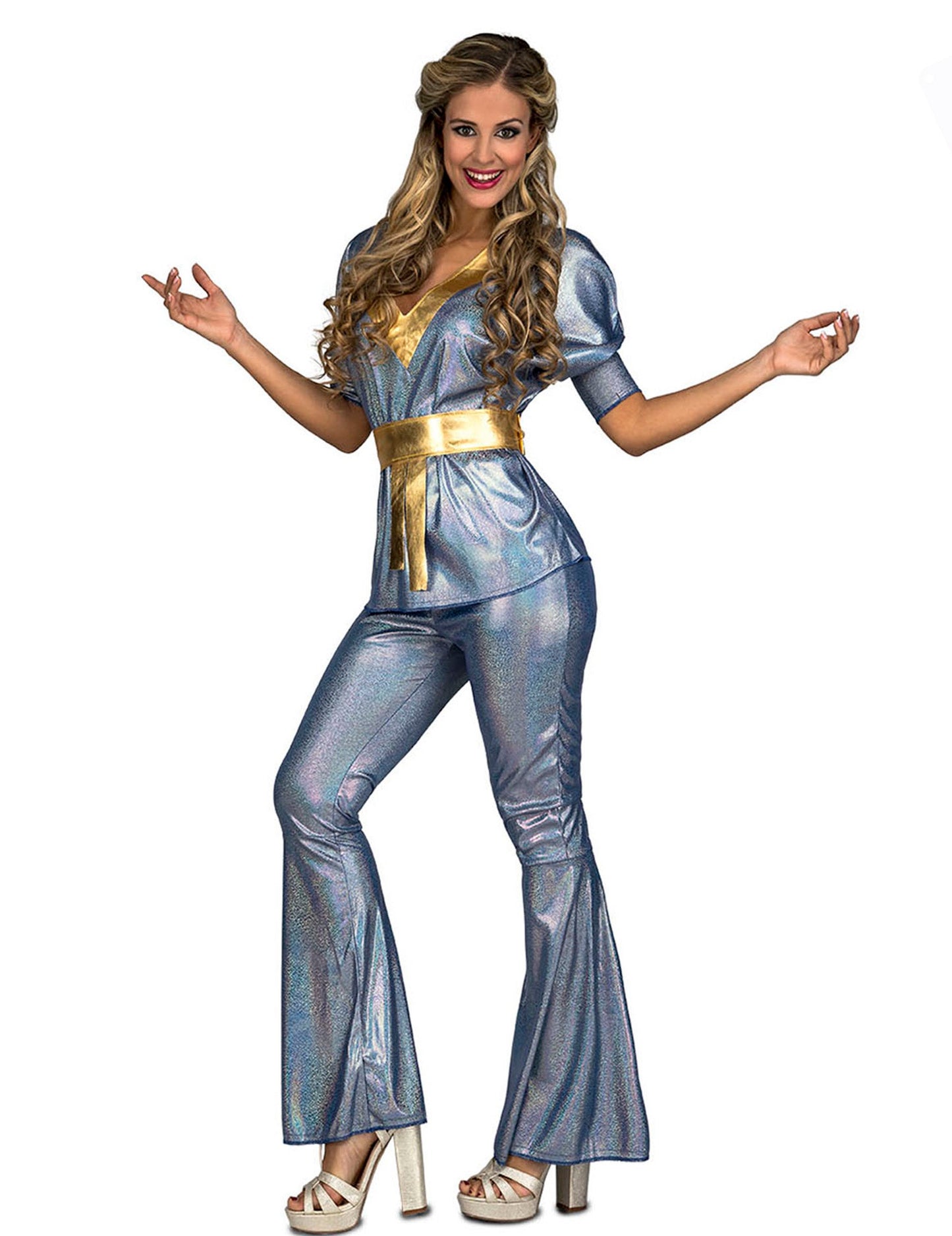Silver Disco preoblečena briljantna ženska
