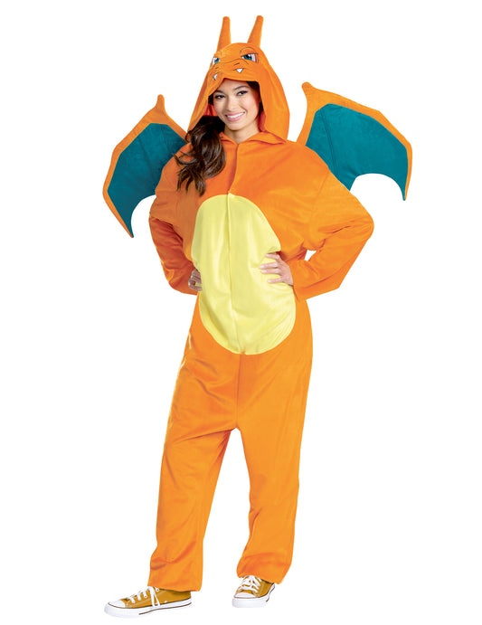Déguisement Dracaufeu Pokémon™ adulte