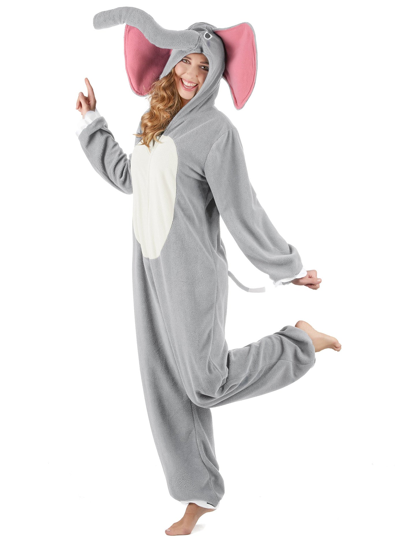 Ženski kostum sivega slona