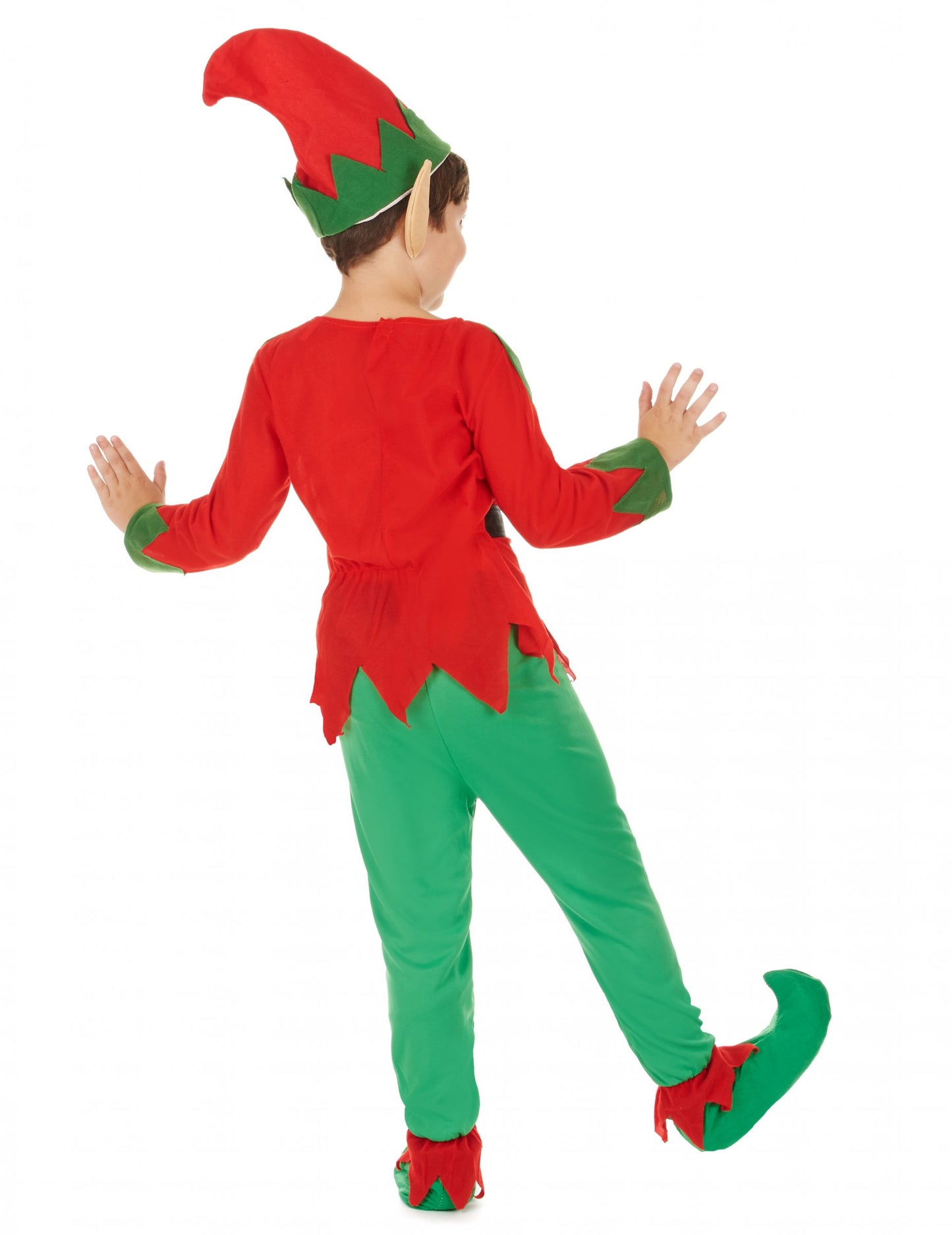 Zadnji pogled kostuma škrata za dečke