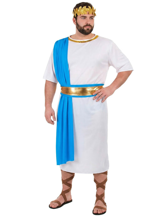 Grški cesar preobleče človek
