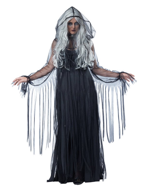 Elegant Ghost Poročen kostumski luksuzni ženske