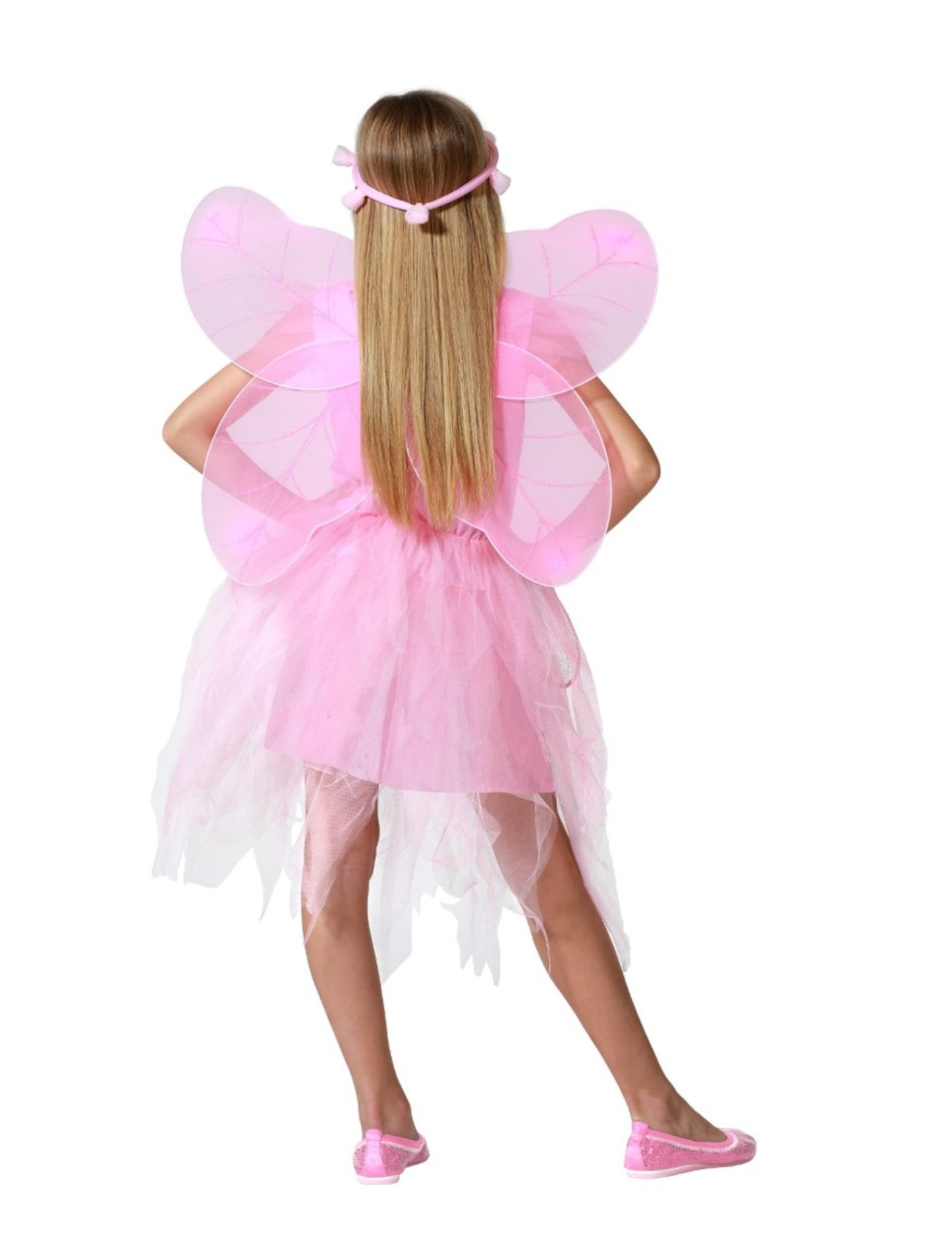 Pravljična preobleka roza bledo dekle