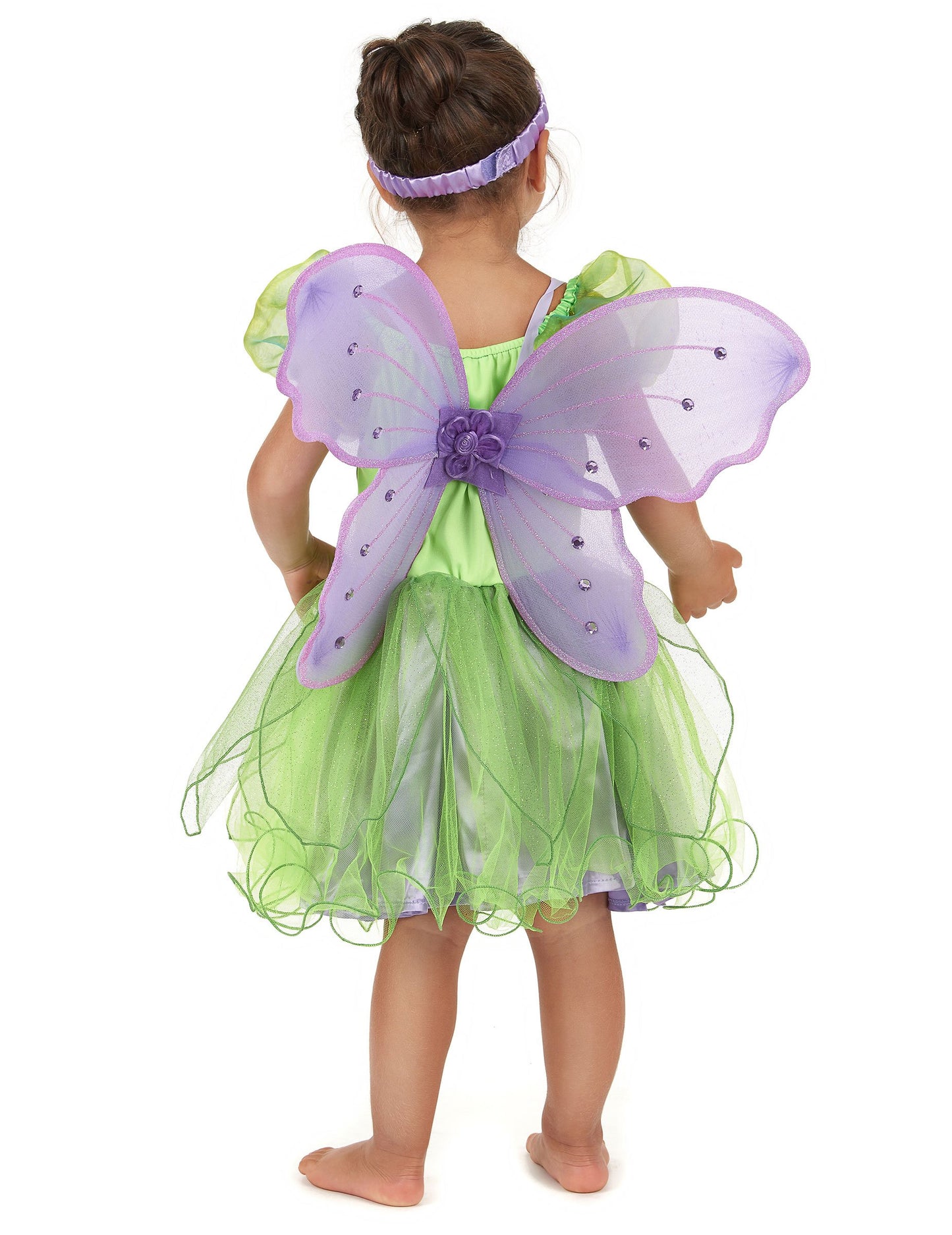 Green Fairy Costume Sequins Girl