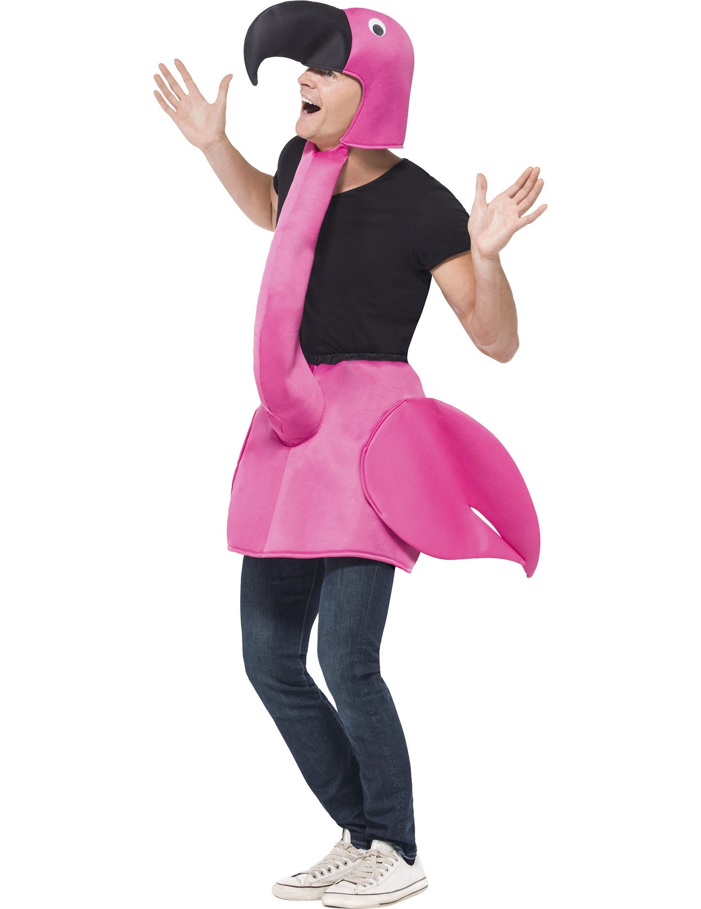 Kostum za odrasle roza flamingo