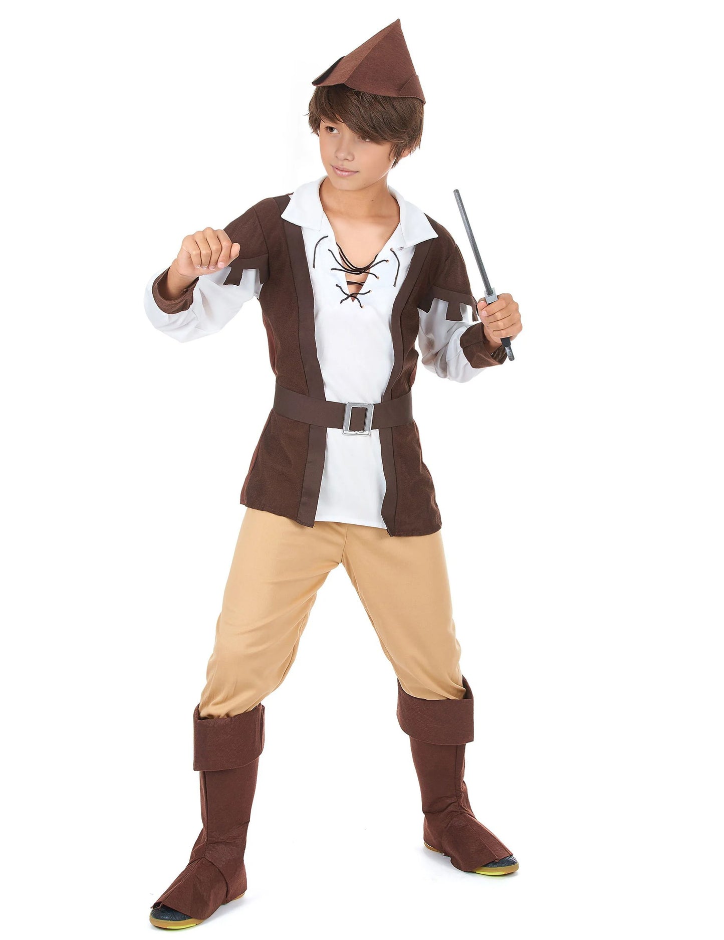 Smeti in bež fant preobleči