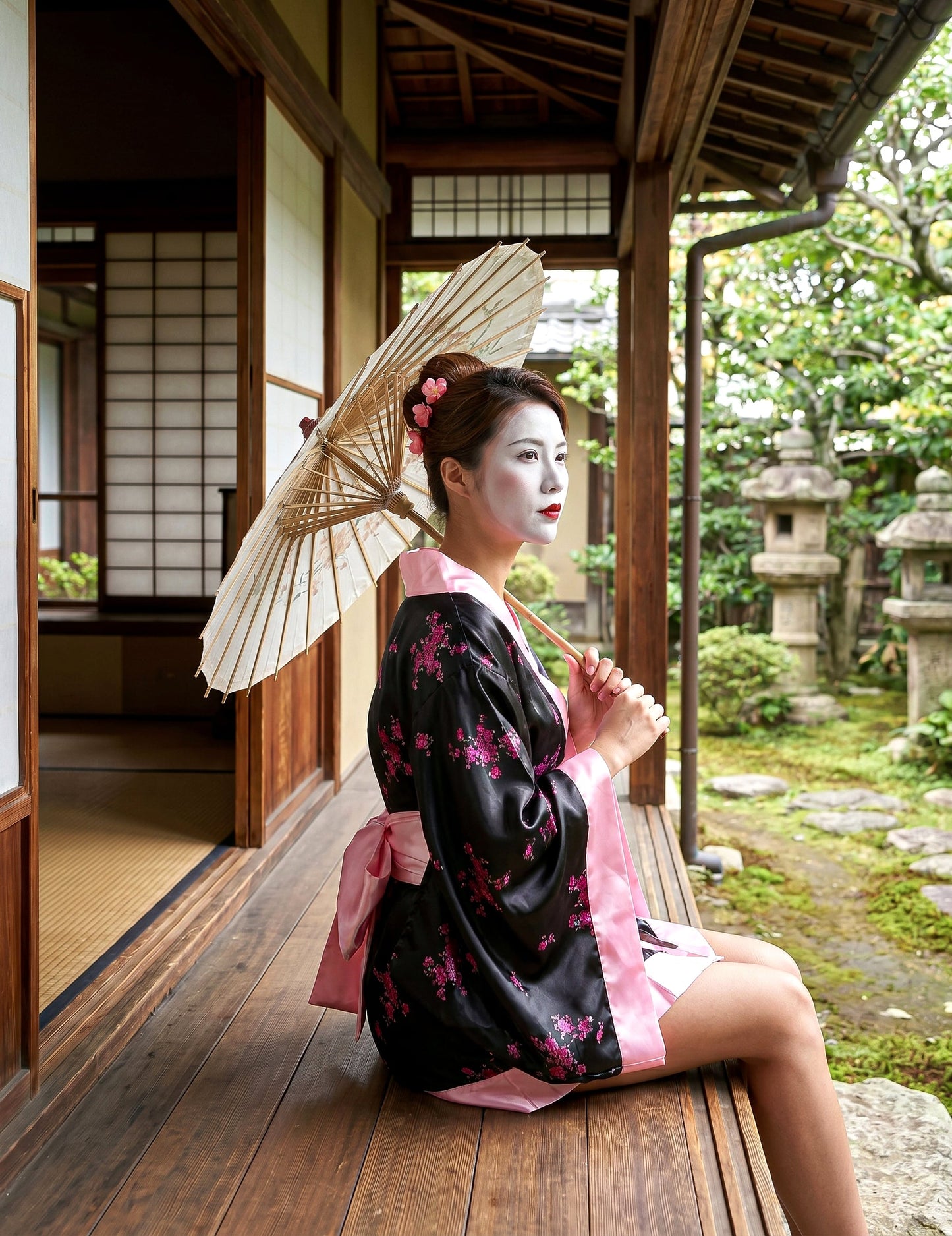 Seksi ženska kostum geisha