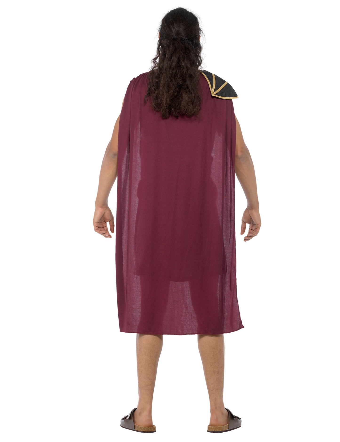 Črni in zlati rimski in zlati kostum gladiatorja