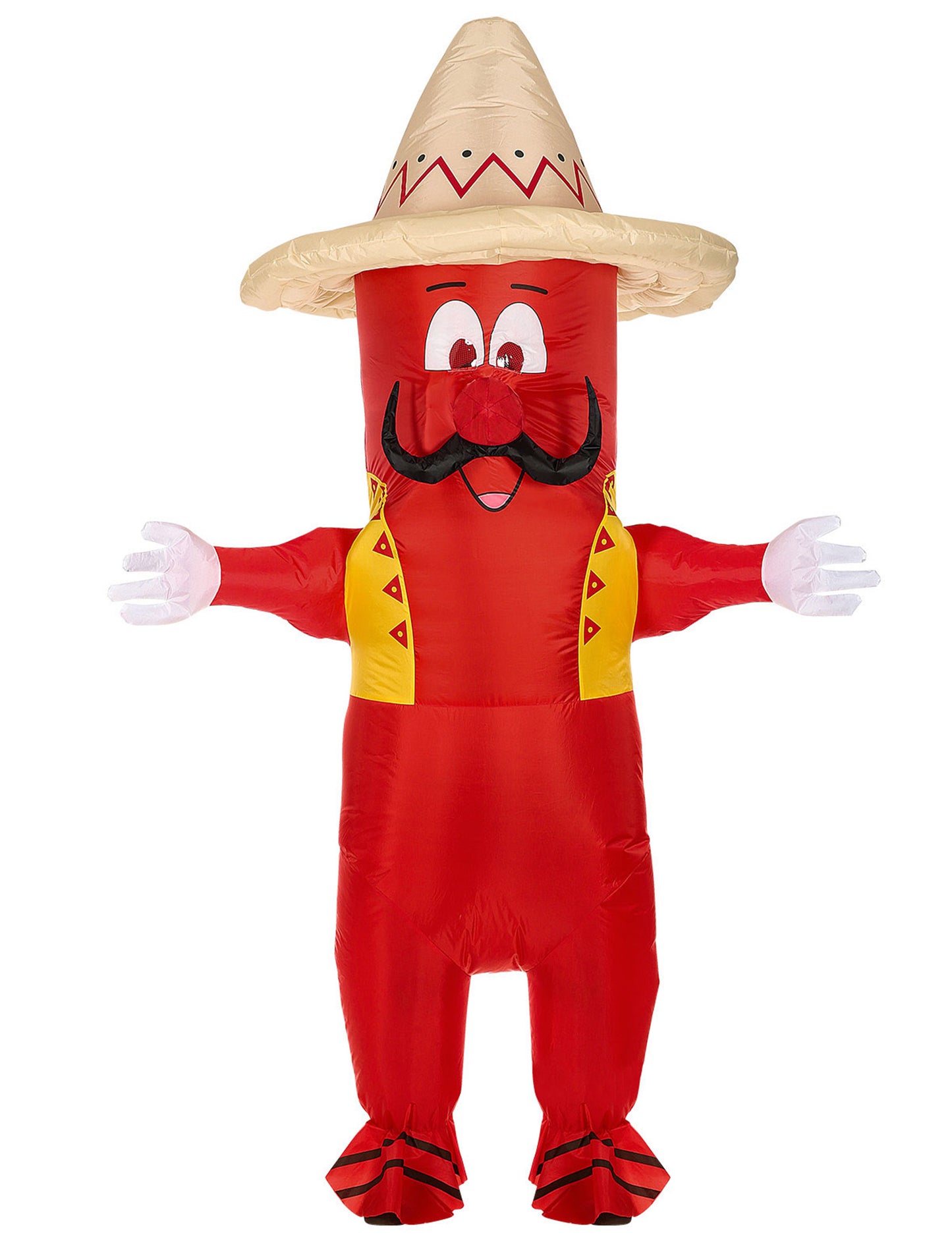 Déguisement gonflable piment mexicain adulte