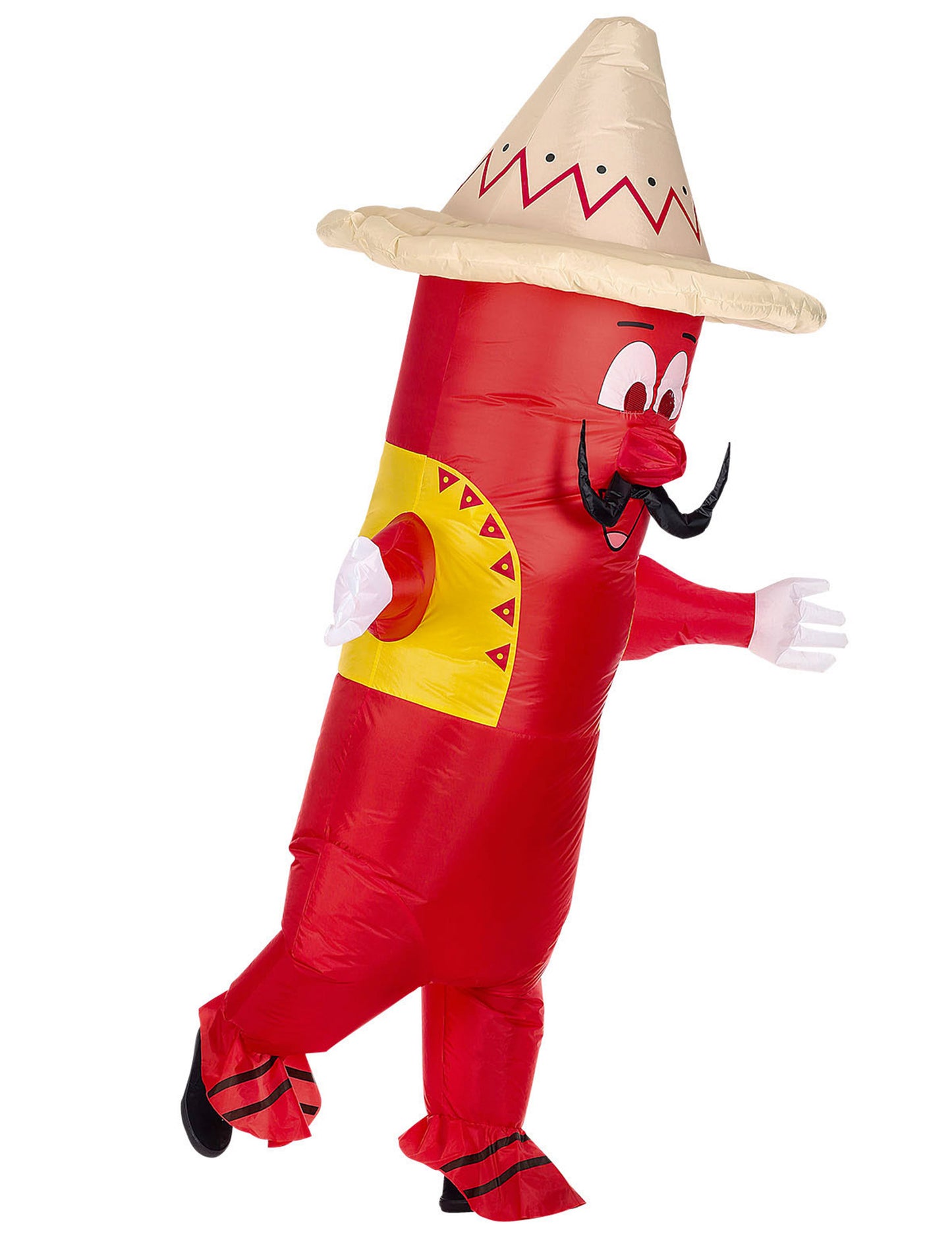 Déguisement gonflable piment mexicain adulte