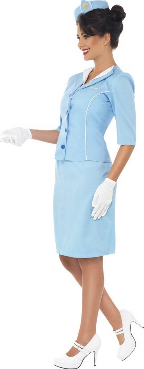 Déguisement hôtesse de l'air femme