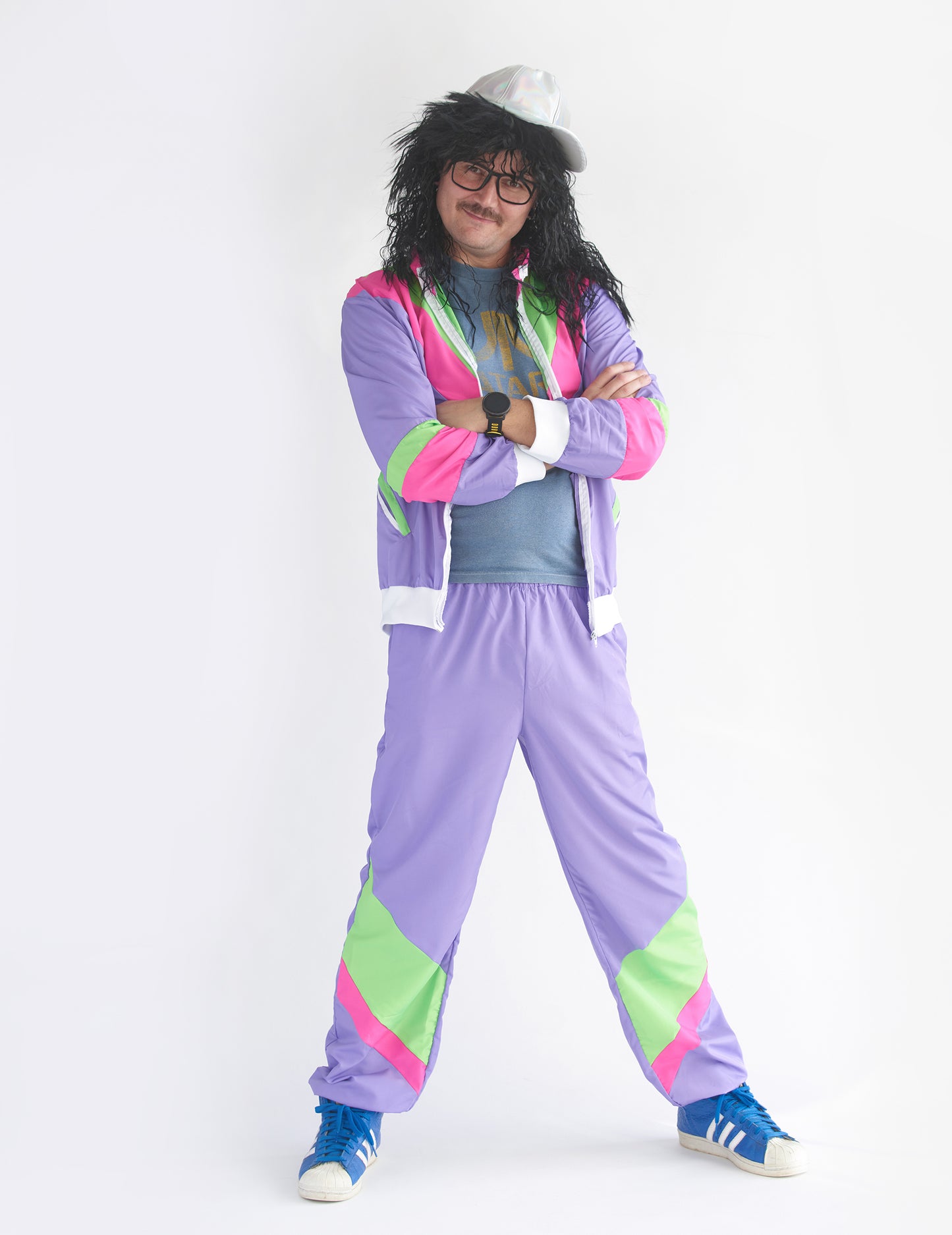 Moški retro jogging kostum