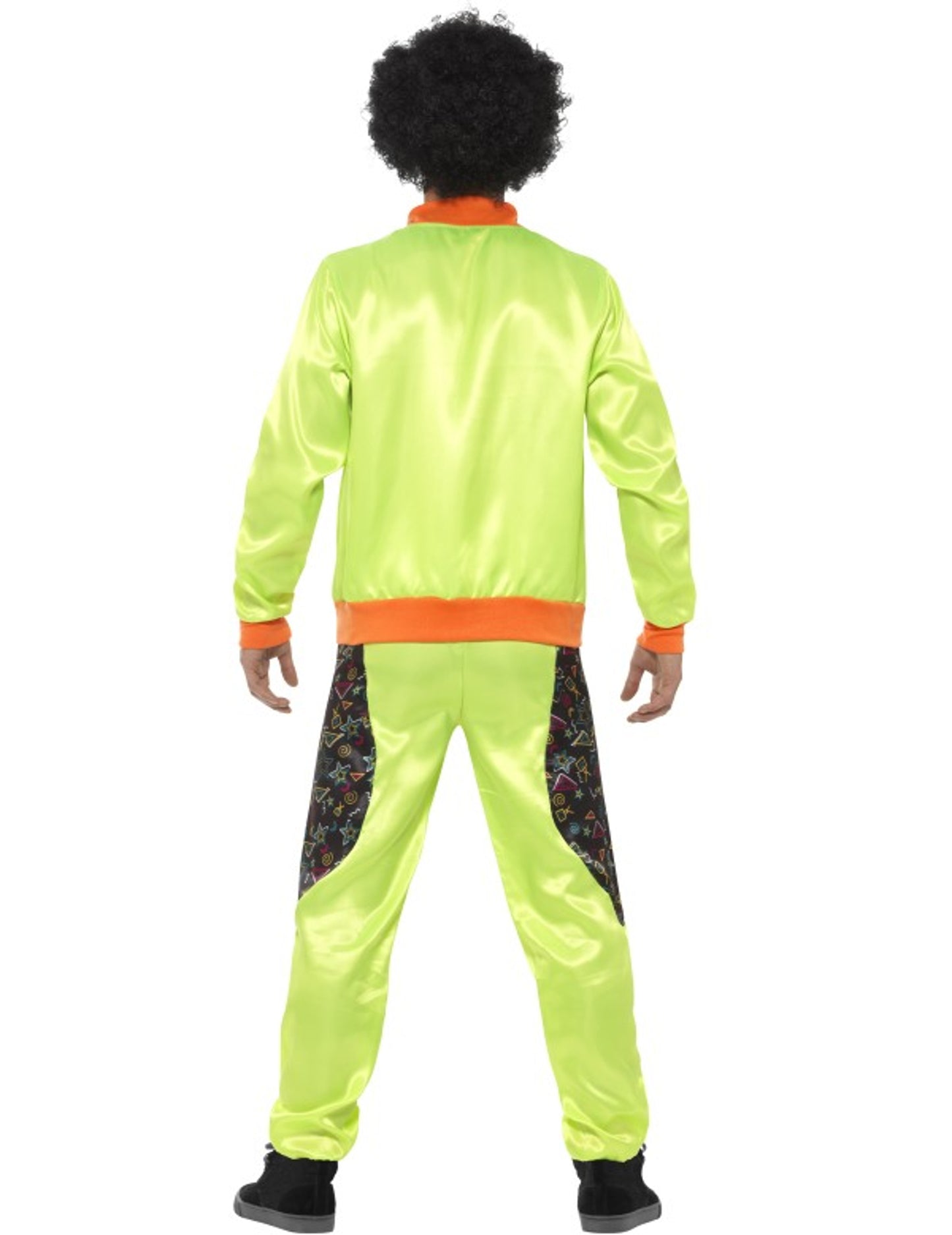 Moški zeleni retro jogging kostum