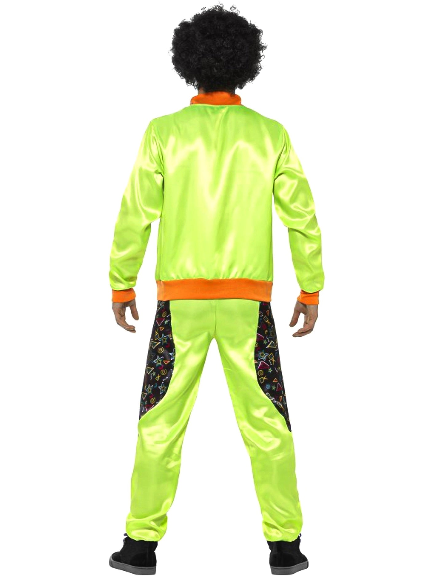 Moški zeleni retro jogging kostum