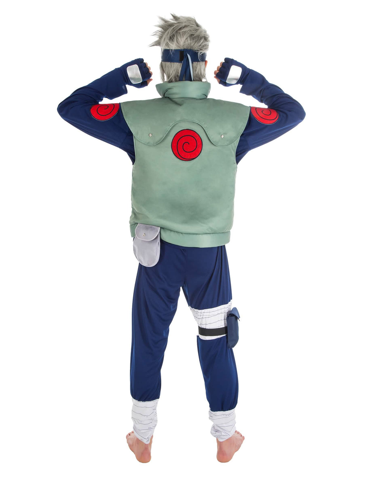 Pogled od zadaj na kostum Kakashi Hatake Naruto™