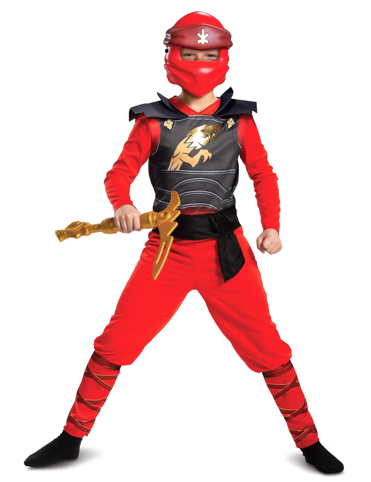 Zlata roka kostuma LEGACY Kai Ninjago - LEGO za otroka