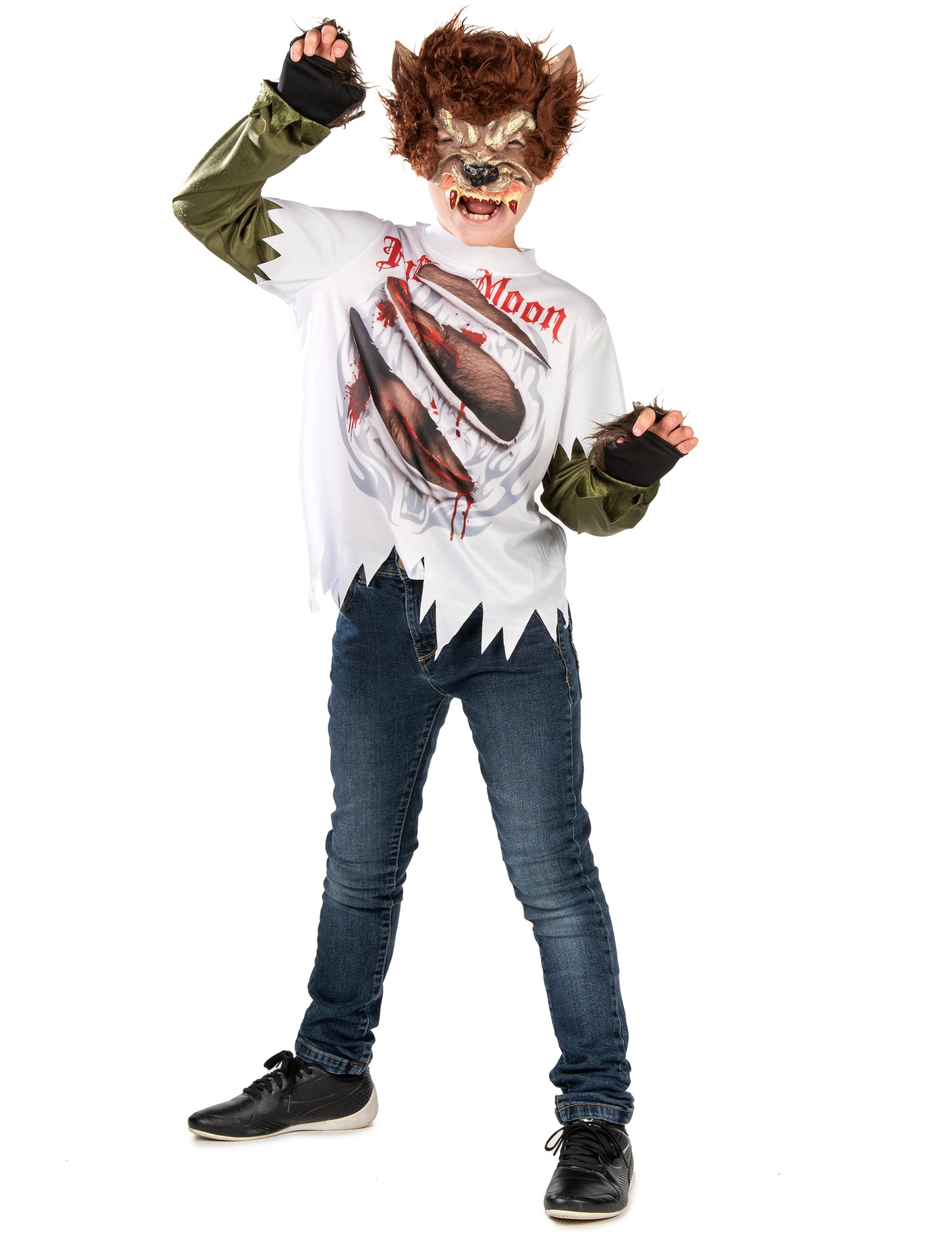 Kostum Wolf -garou za otroke - razkošje