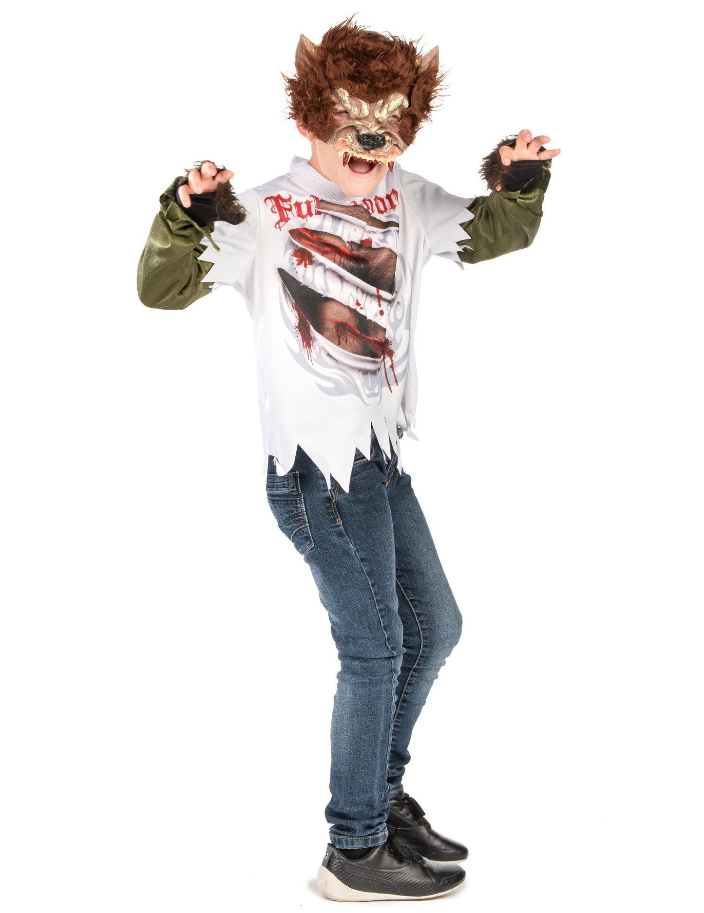 Kostum Wolf -garou za otroke - razkošje