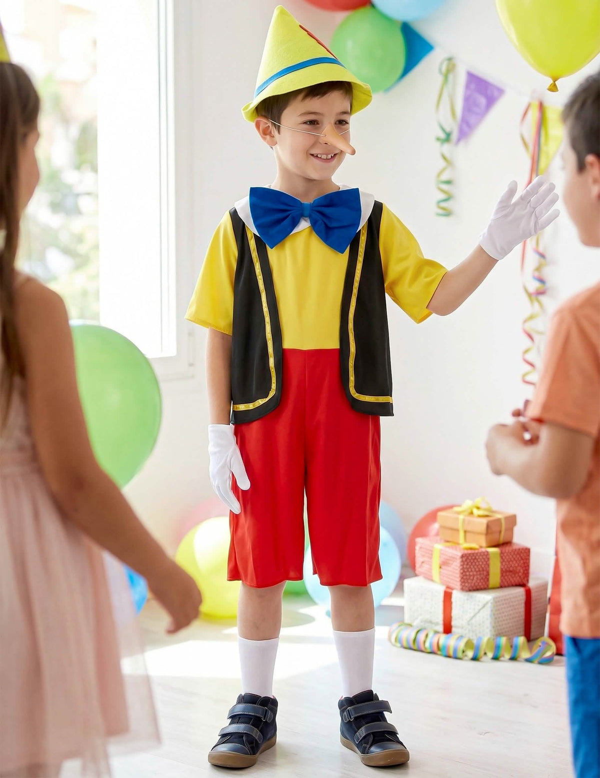 Prikaz kostuma malega lažnivca za dečka