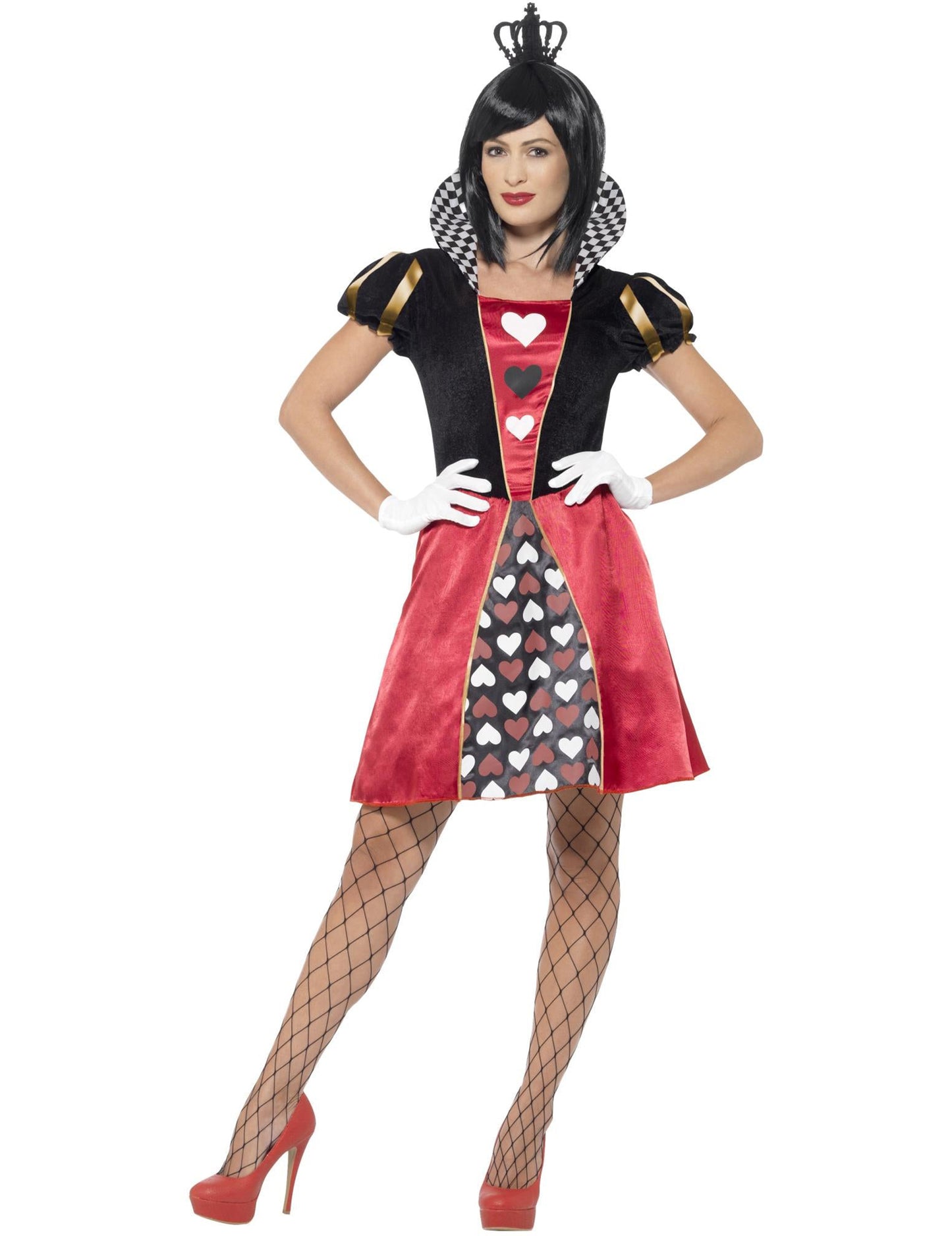 Miss Queen kostum za ženske srčne karte