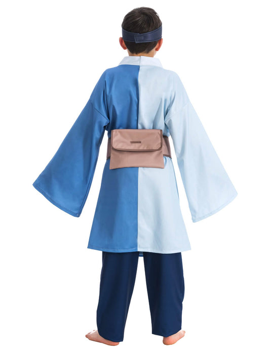 Vue de dos du déguisement Mitsuki Boruto™ pour enfant