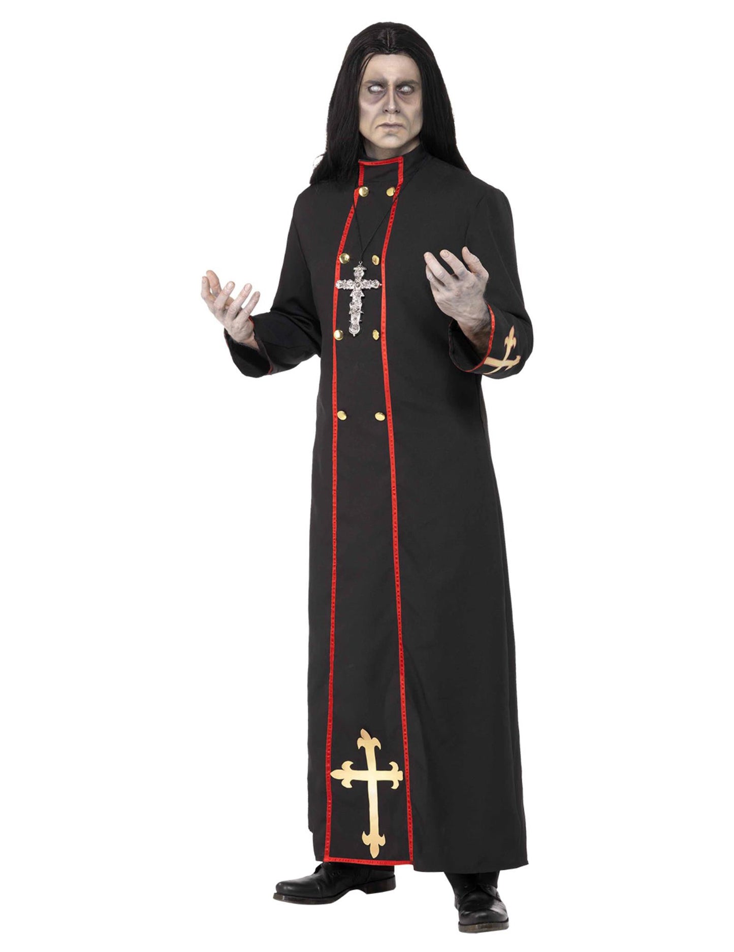 Halloween Man Demonic Monk kostum