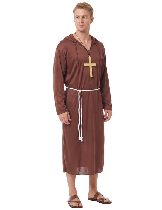 Clear Man Monk kostum