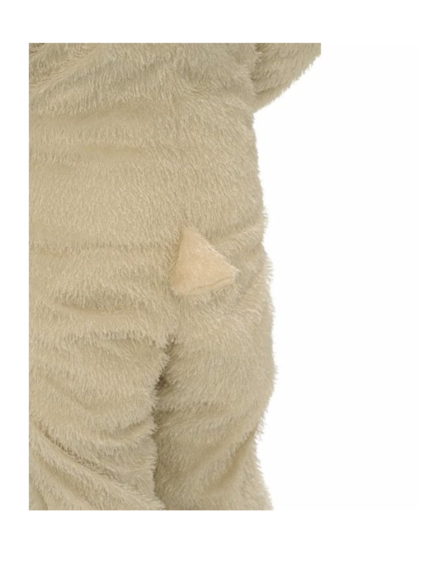 Prekrivanje bež in bele ovce