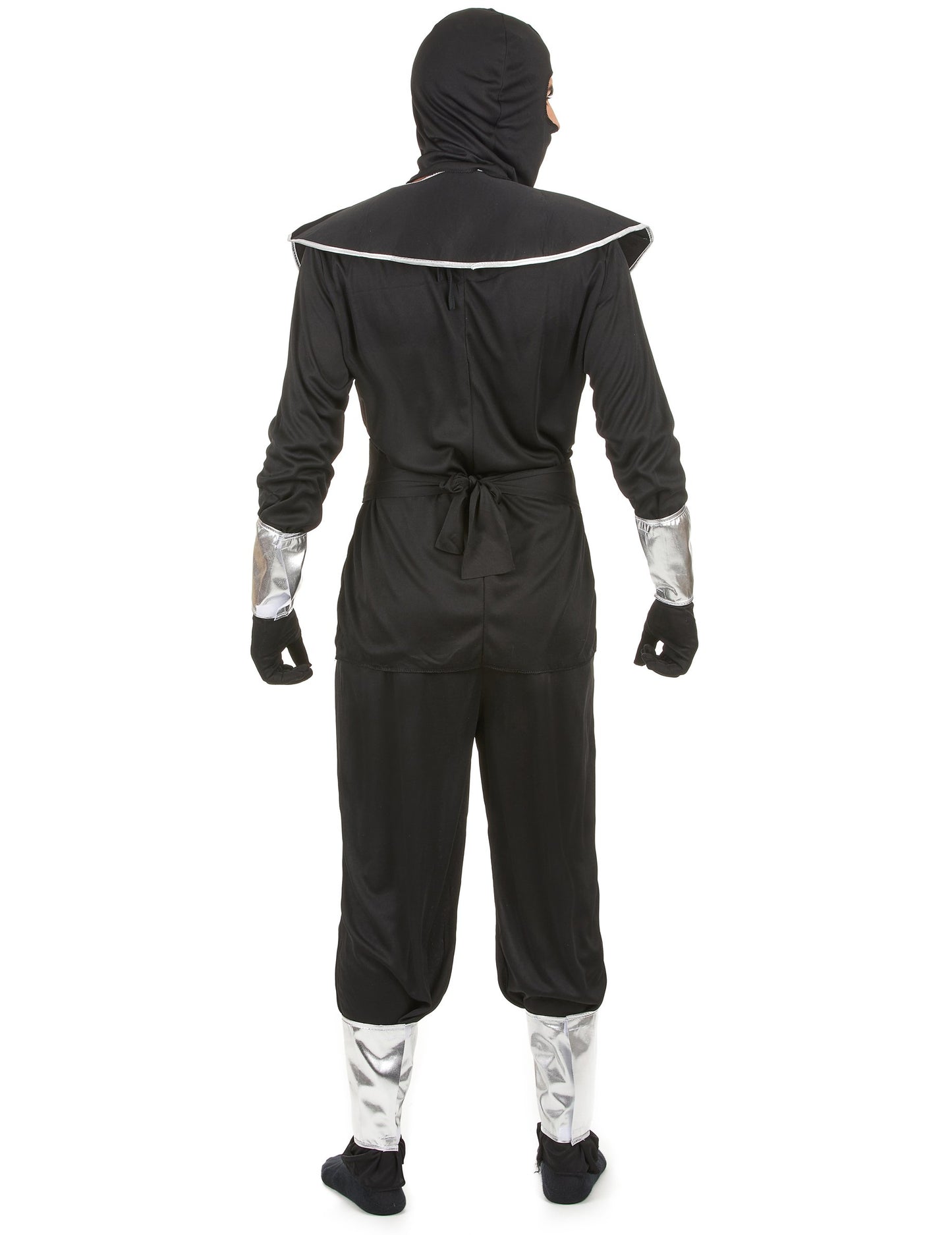 Preobleka črna in srebrna ninja