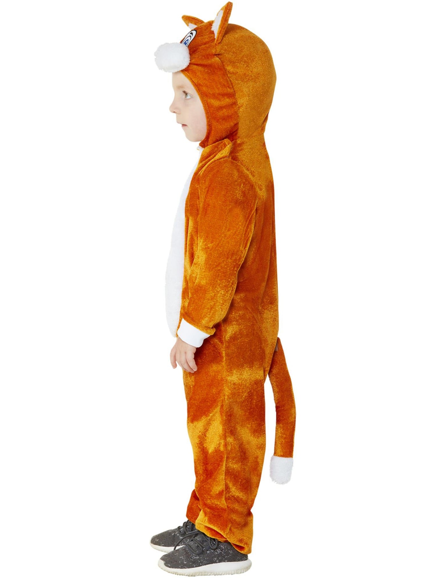 Vue de profil du déguisement de petit renard pour bébé