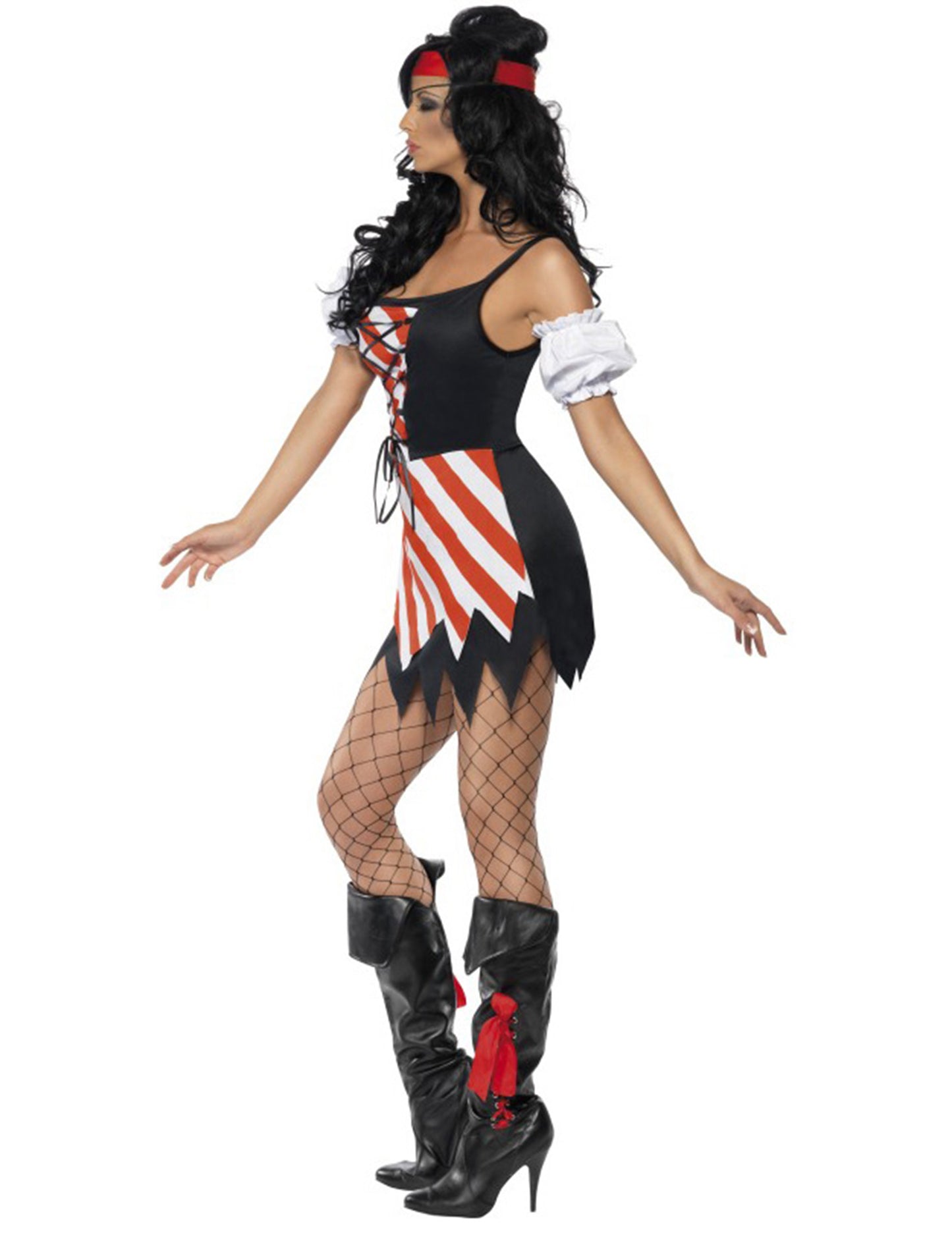 Piratska preobleka z ženskim naglavnim trakom