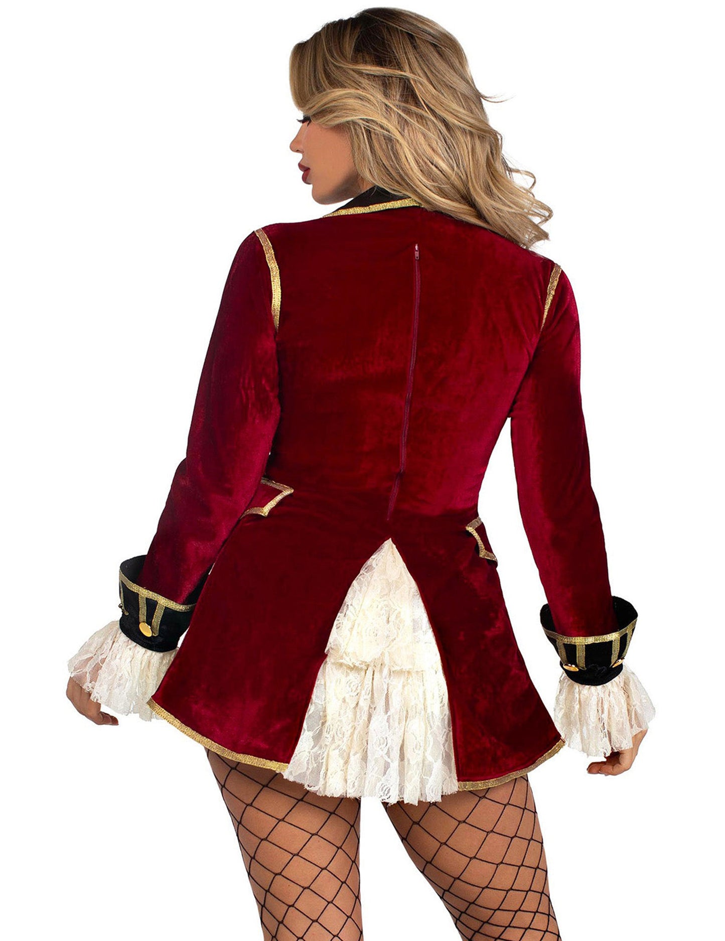 Zapeljiva ženski kostum seksi rdečega pirata