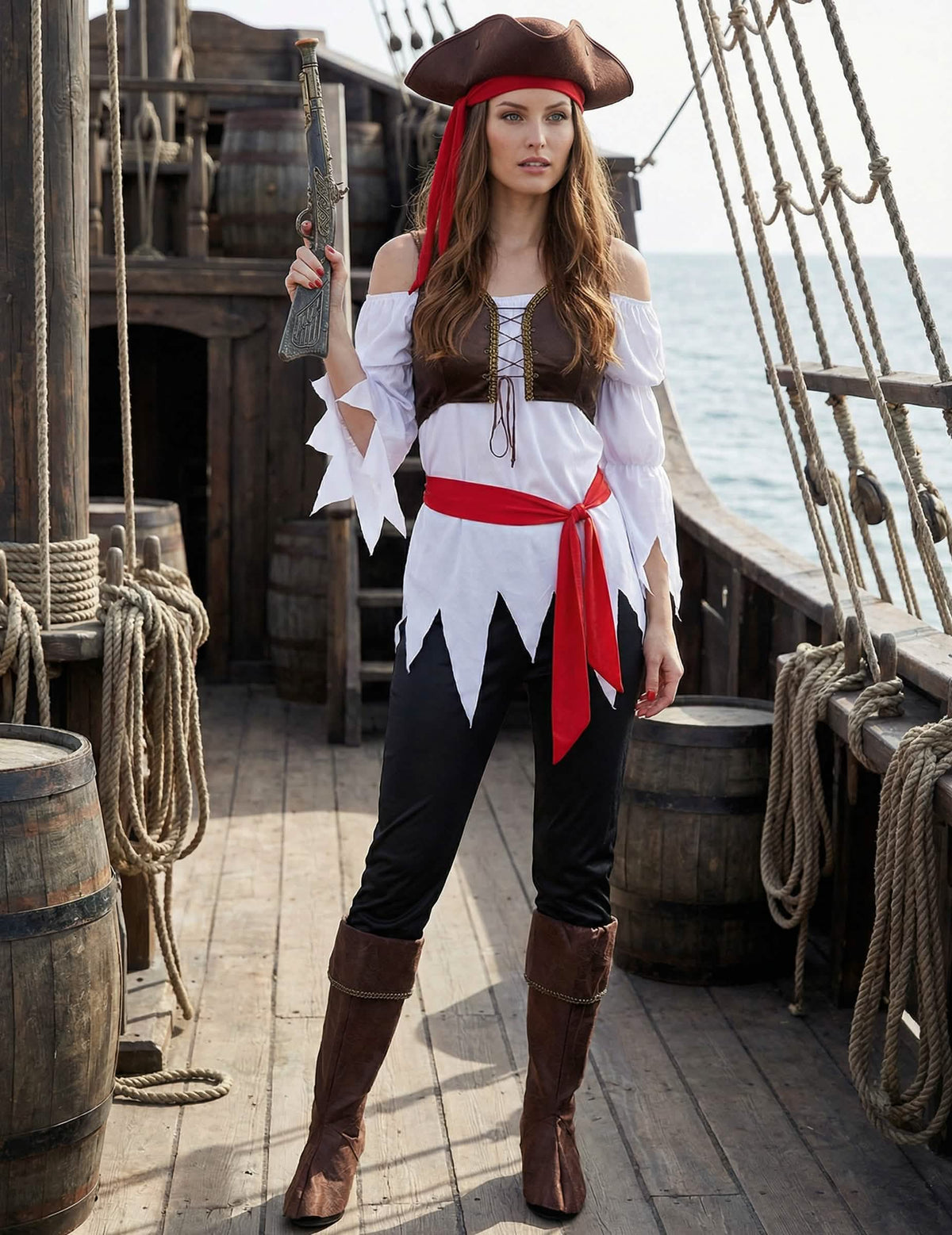 Pregled ženske piratske preobleke
