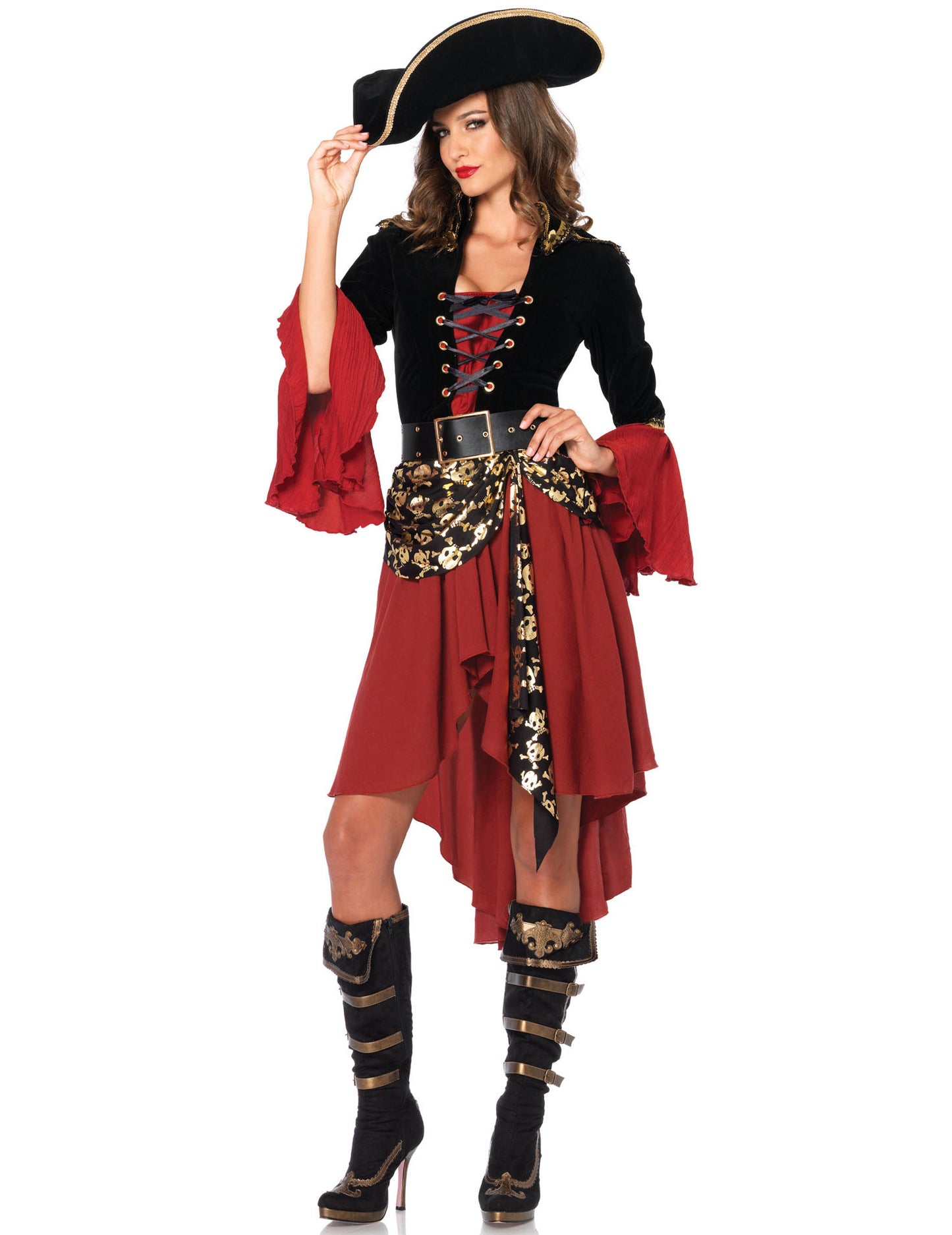 Piratske preobleke pozlačene ženske