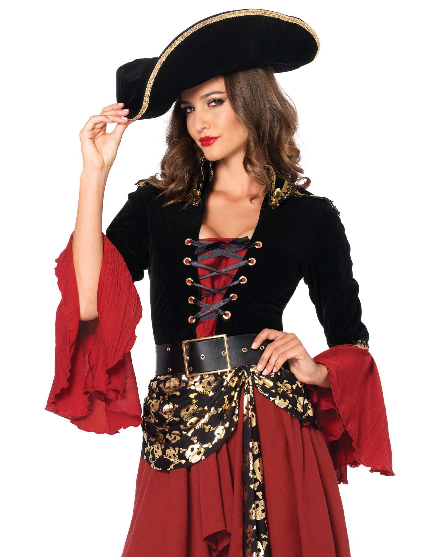 Piratske preobleke pozlačene ženske
