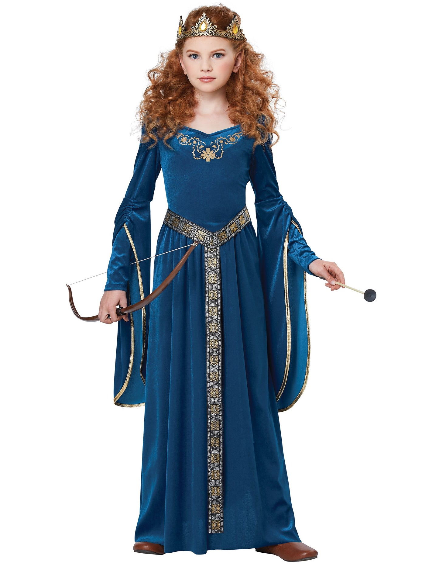 Médievalna princesa kostume Velvet Luxury Girl
