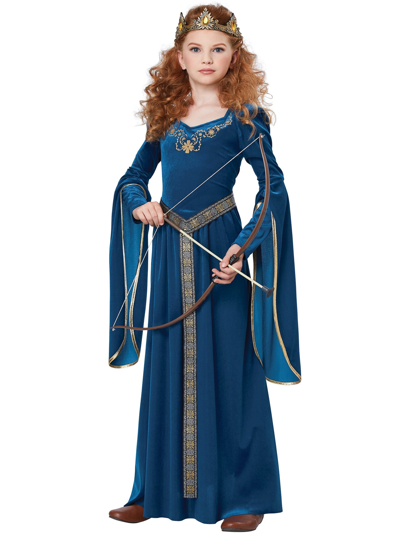 Médievalna princesa kostume Velvet Luxury Girl
