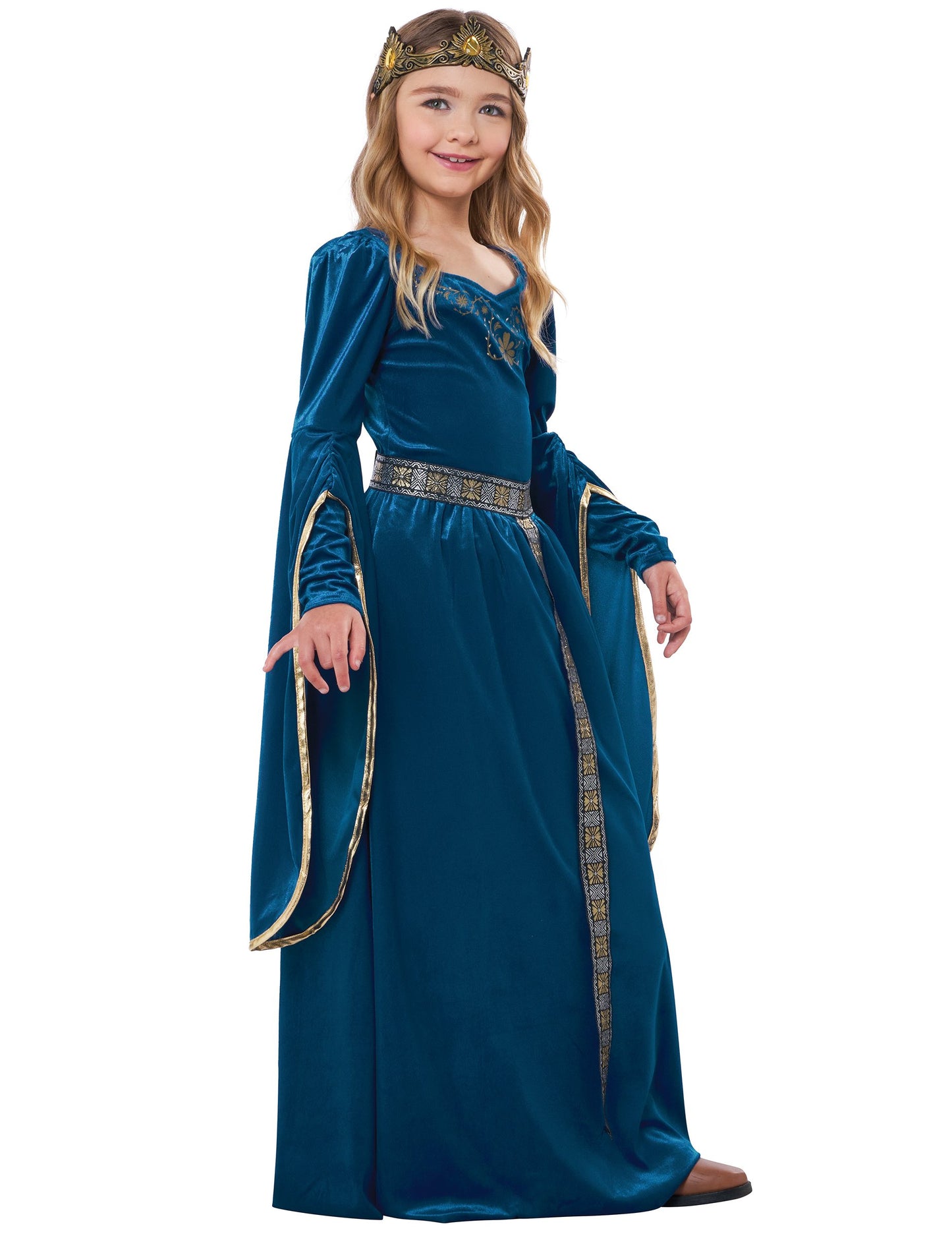 Médievalna princesa kostume Velvet Luxury Girl