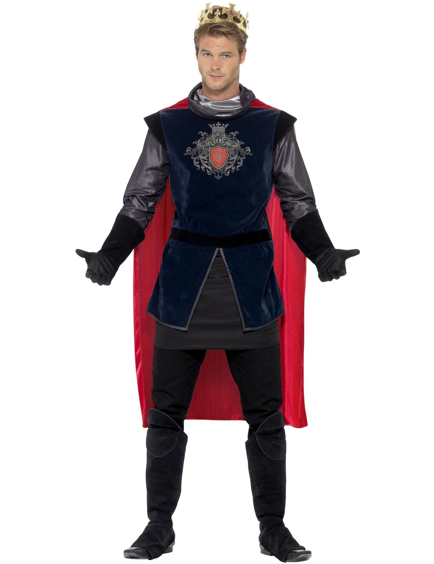 Srednjeveški kralj preoblečena semiša