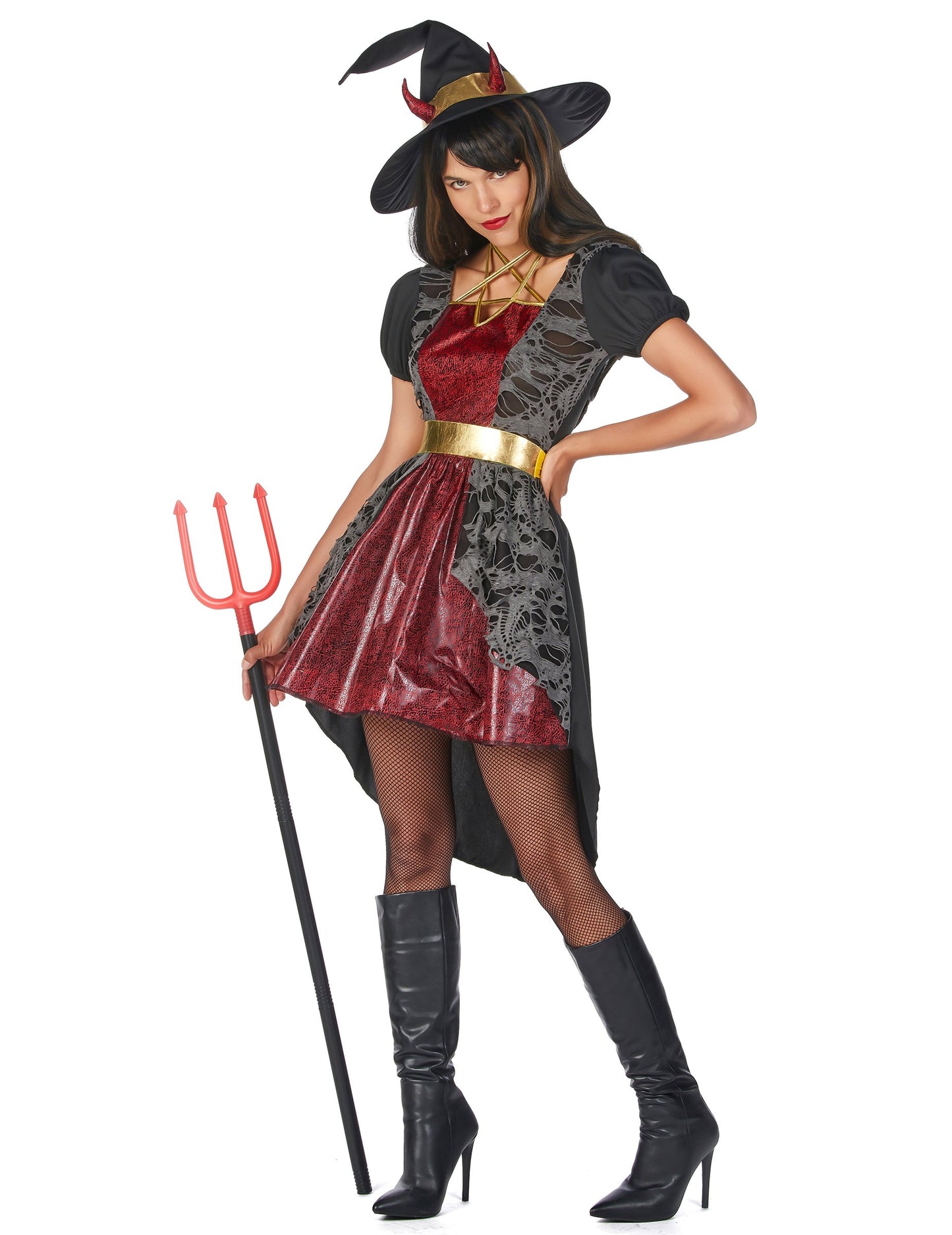 Diabolična čarovniška preobleka