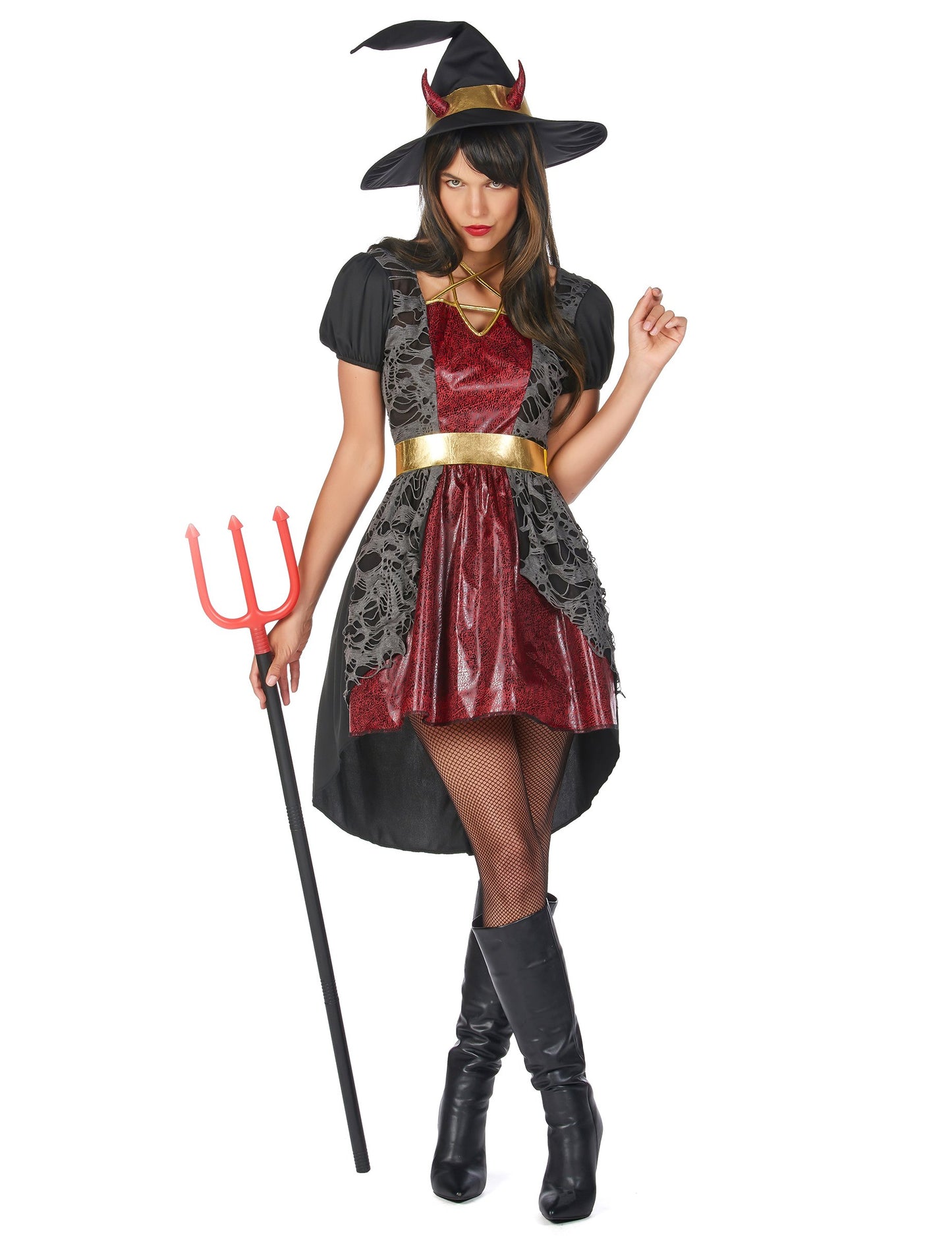 Diabolična čarovniška preobleka