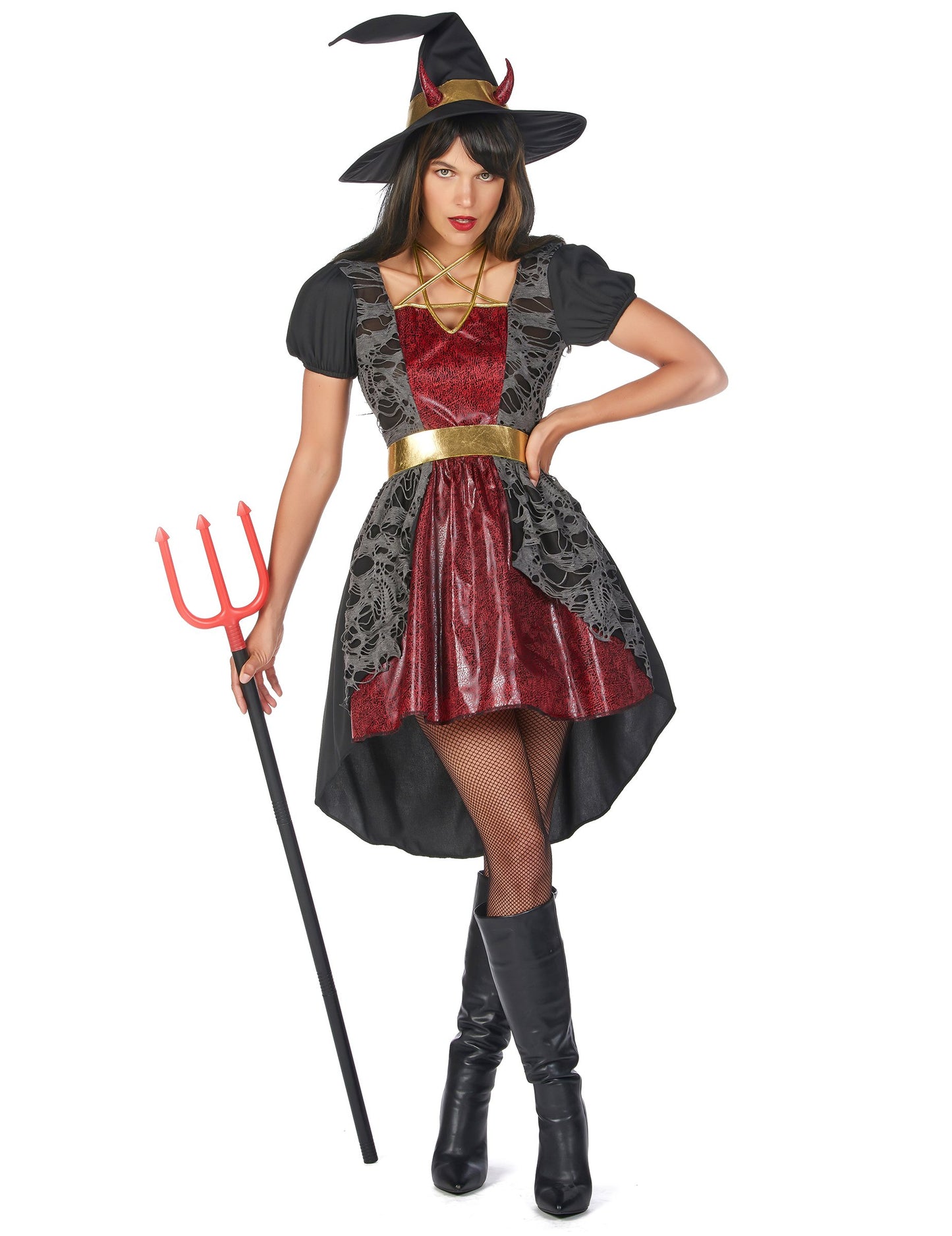 Diabolična čarovniška preobleka