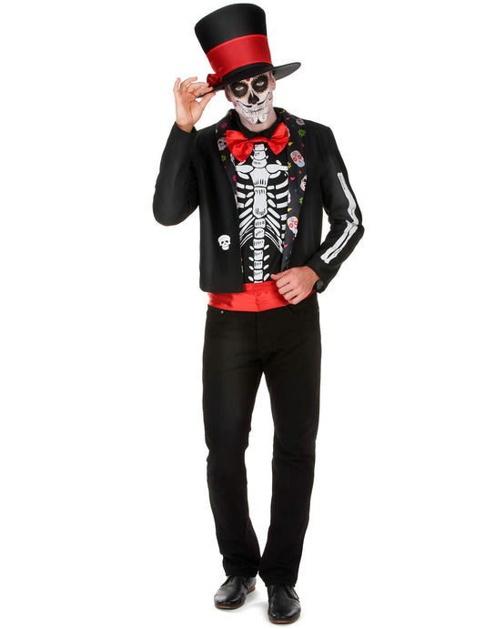 Kostum za mehiški par Dia de los Muertos za odrasle