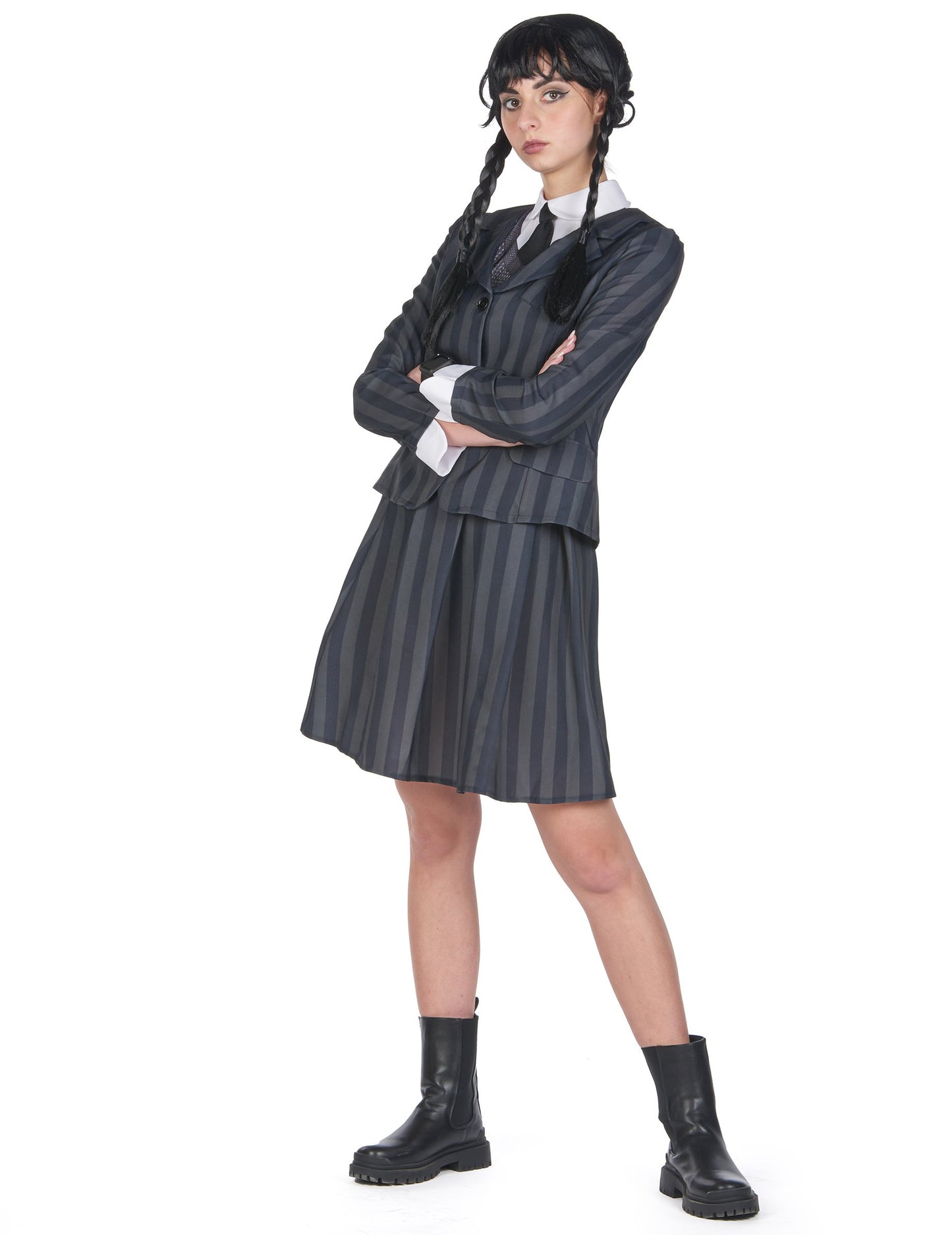 Ženska gotska šolska uniforma preobleka