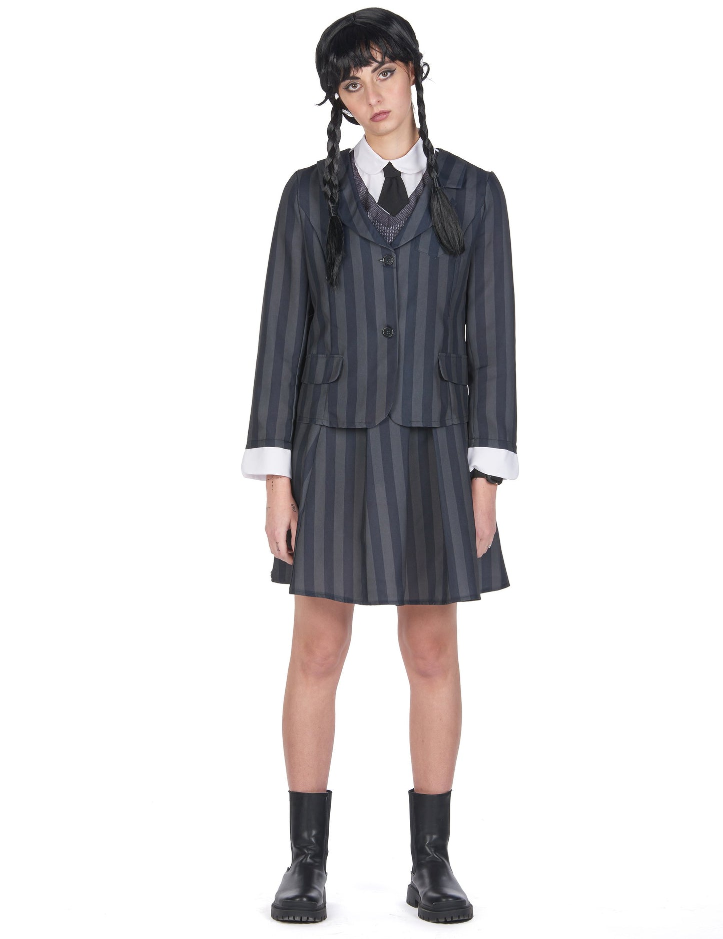 Ženska gotska šolska uniforma preobleka