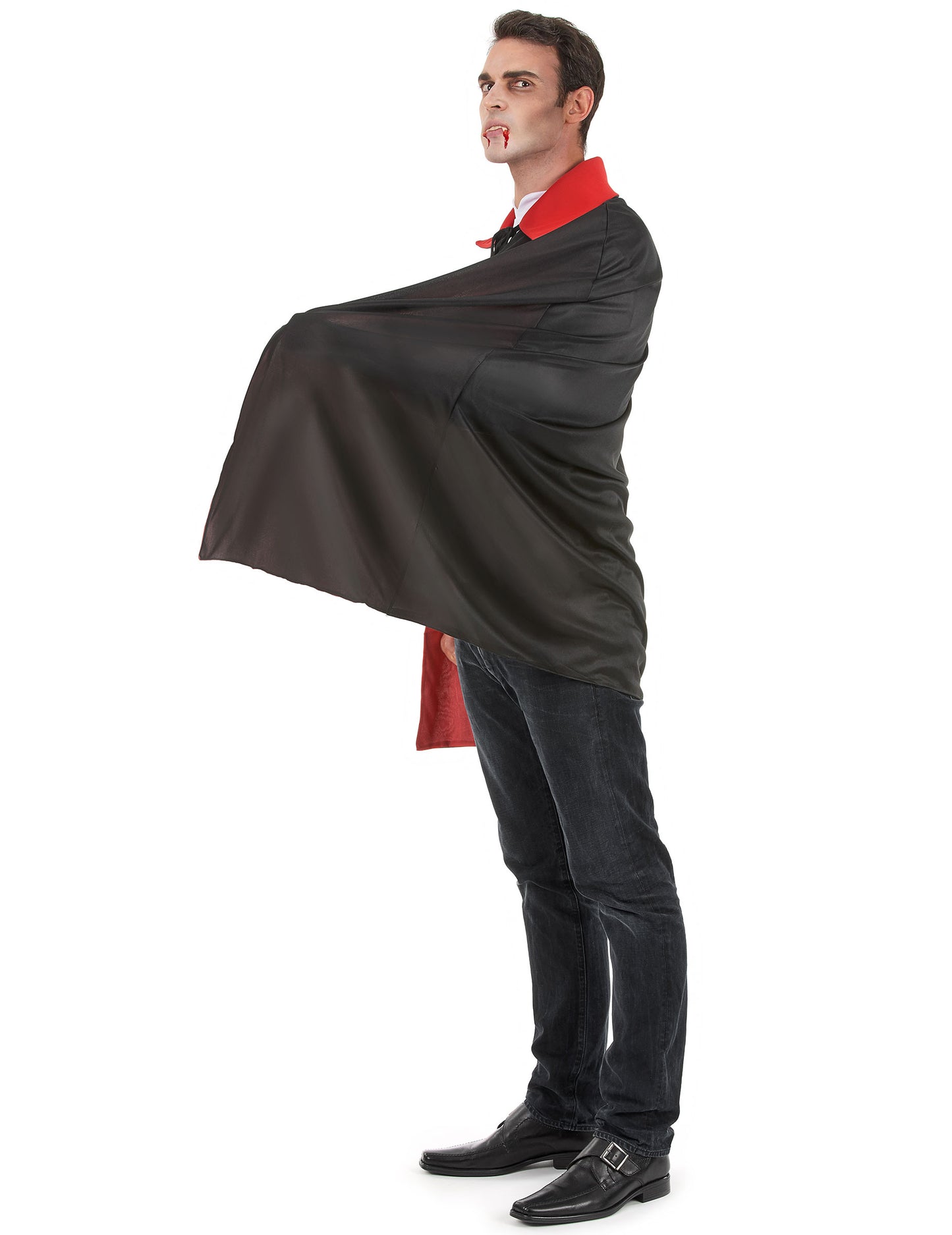 Halloween siva vampirska preobleka