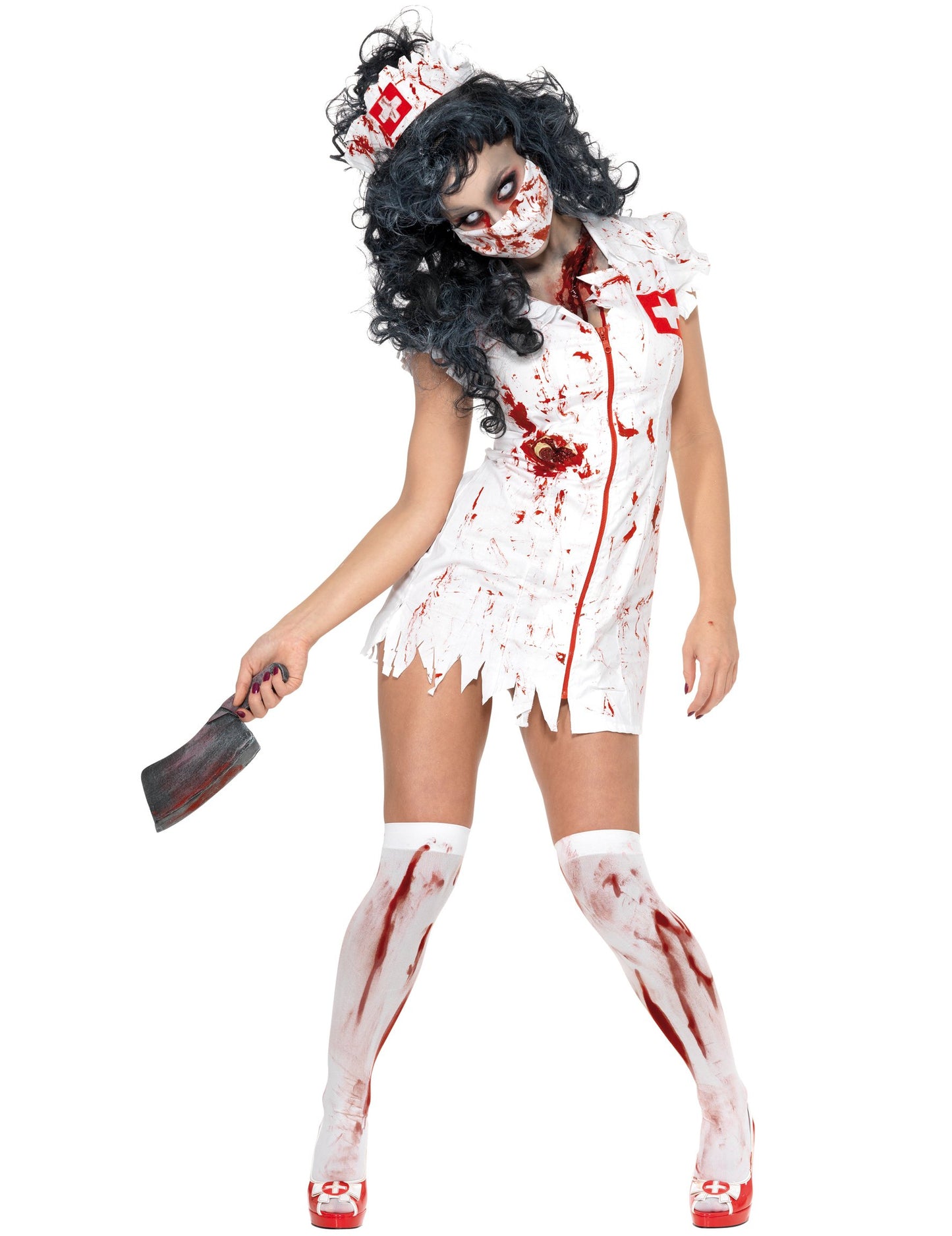 Halloween negovalna zombi preoblečena
