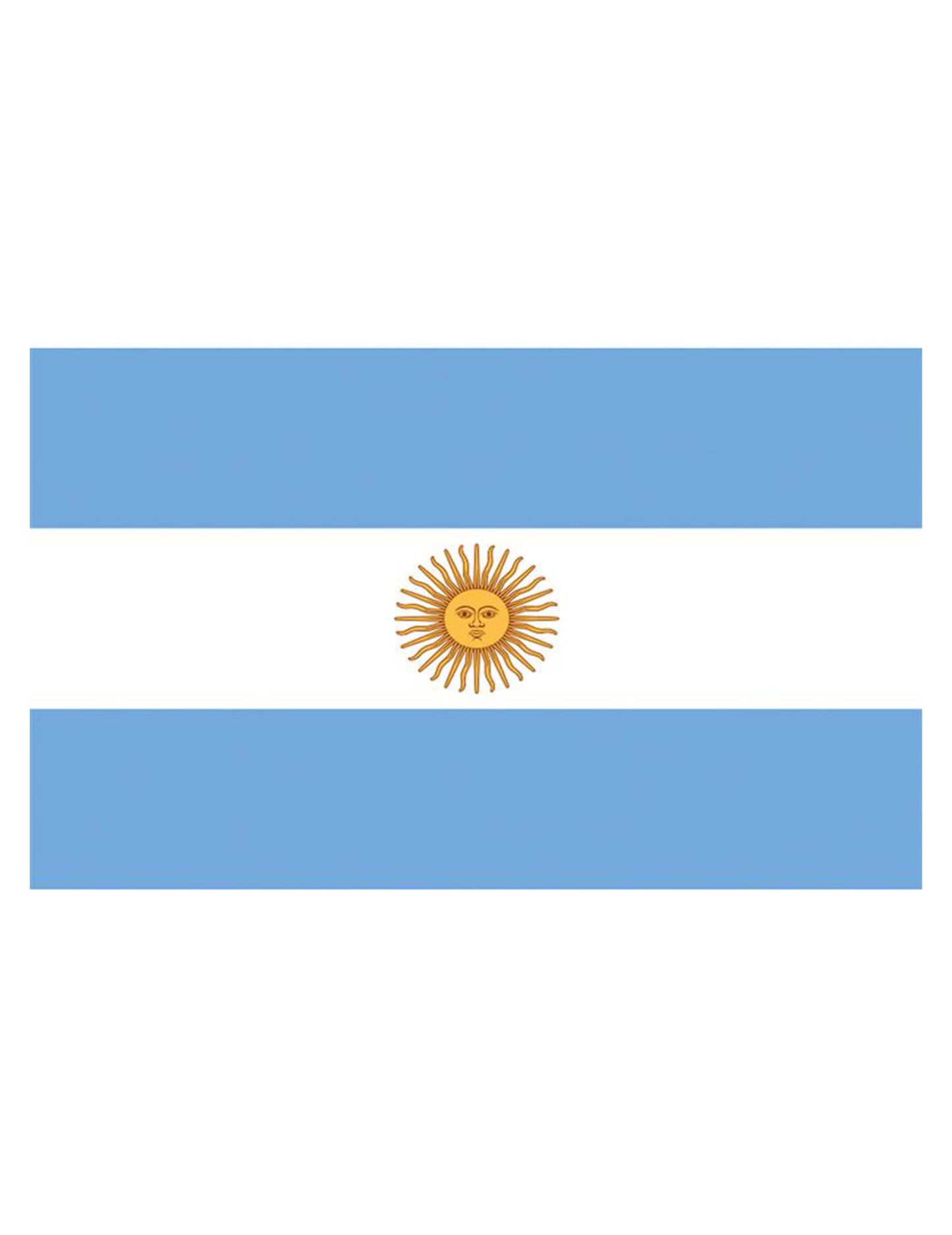 Zastava Argentine iz blaga 150 x 90 cm